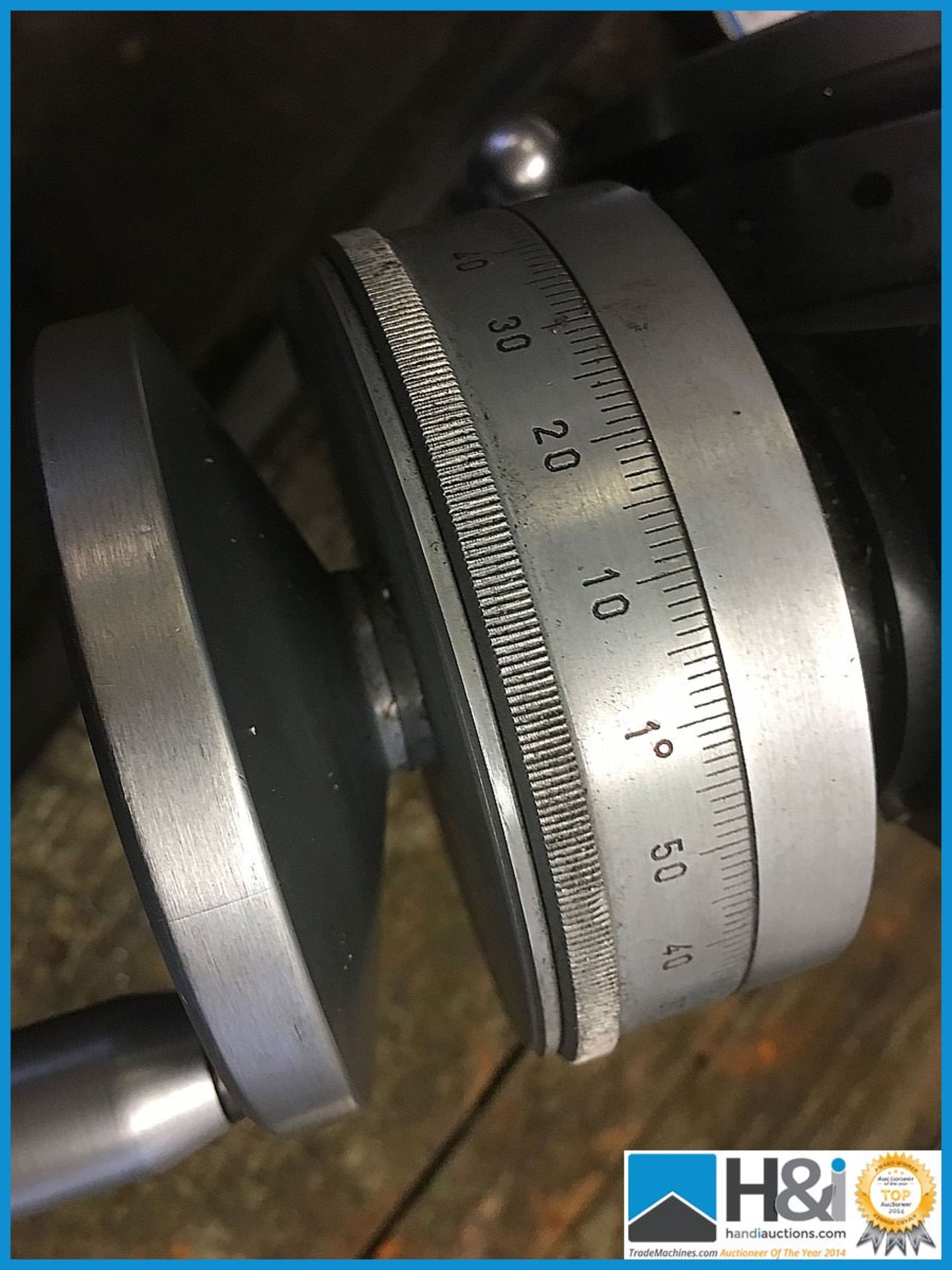 Small 150mm dia rotary table with tailstock superb quality German built Appraisal: Viewing Essential - Image 5 of 8