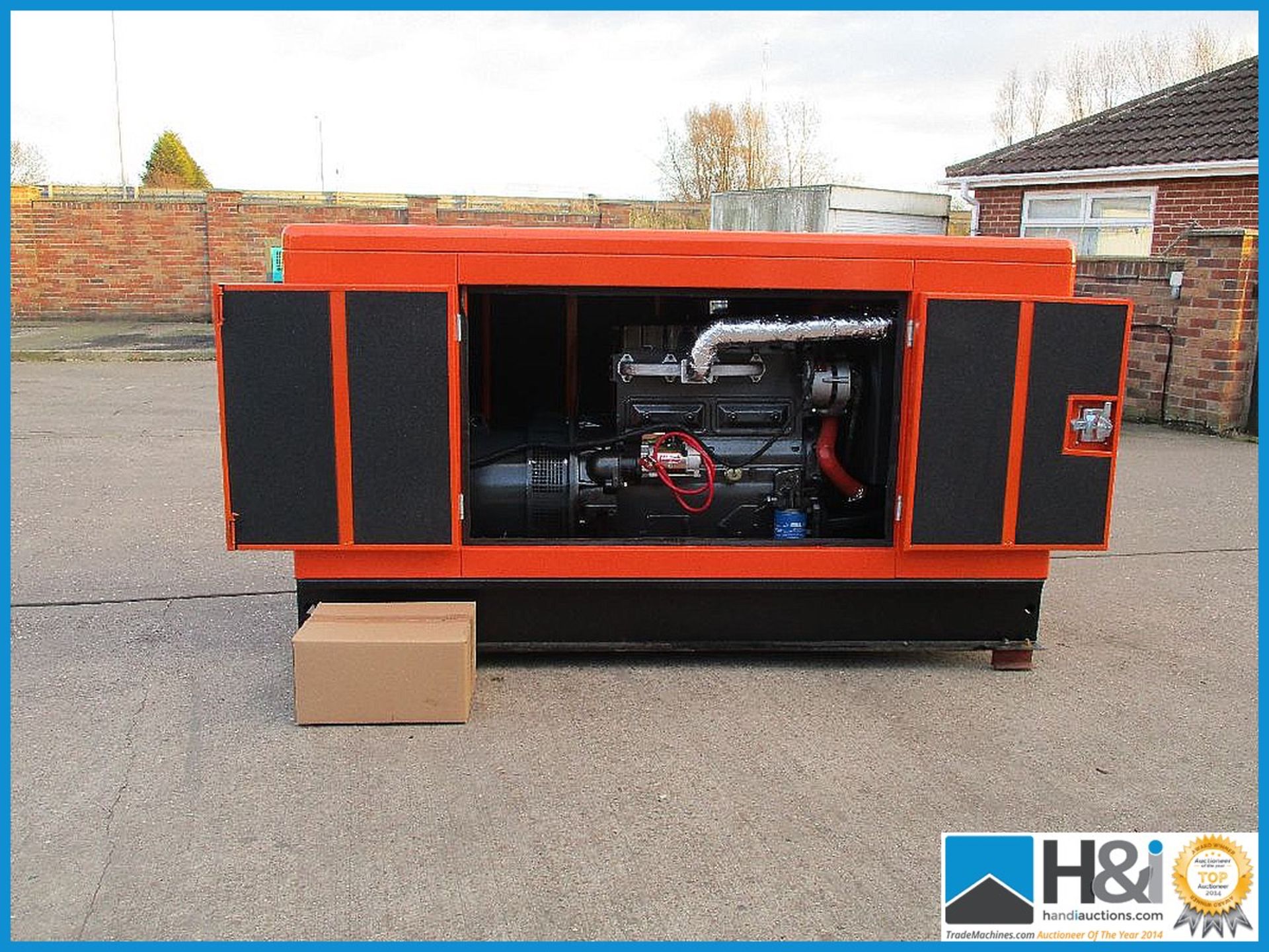 Brand new, unused GF3-40K 40KvA skid mounted generator. No oil or water and ready for - Image 2 of 5