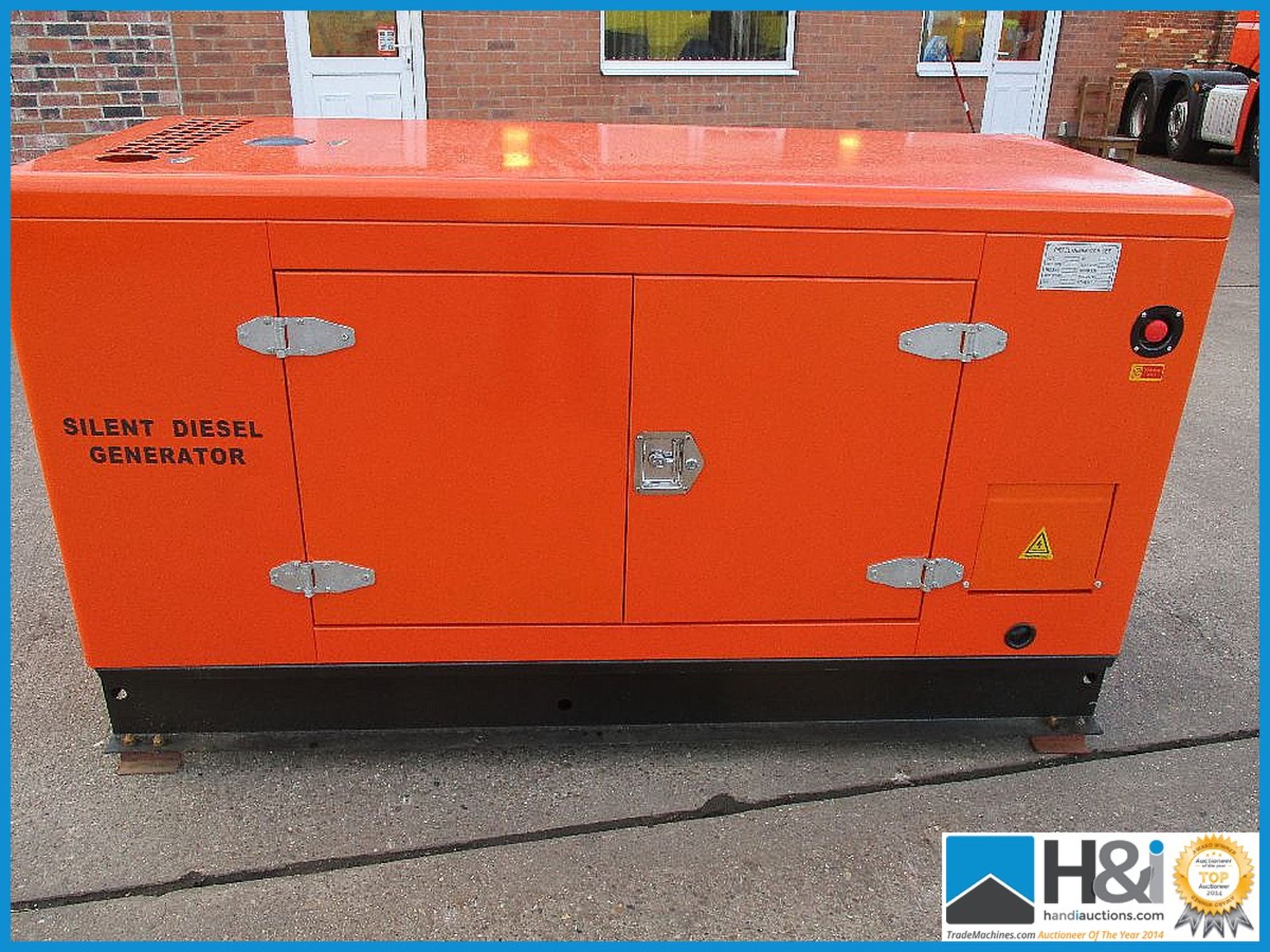Brand new, unused GF3-40K 40KvA skid mounted generator. No oil or water and ready for