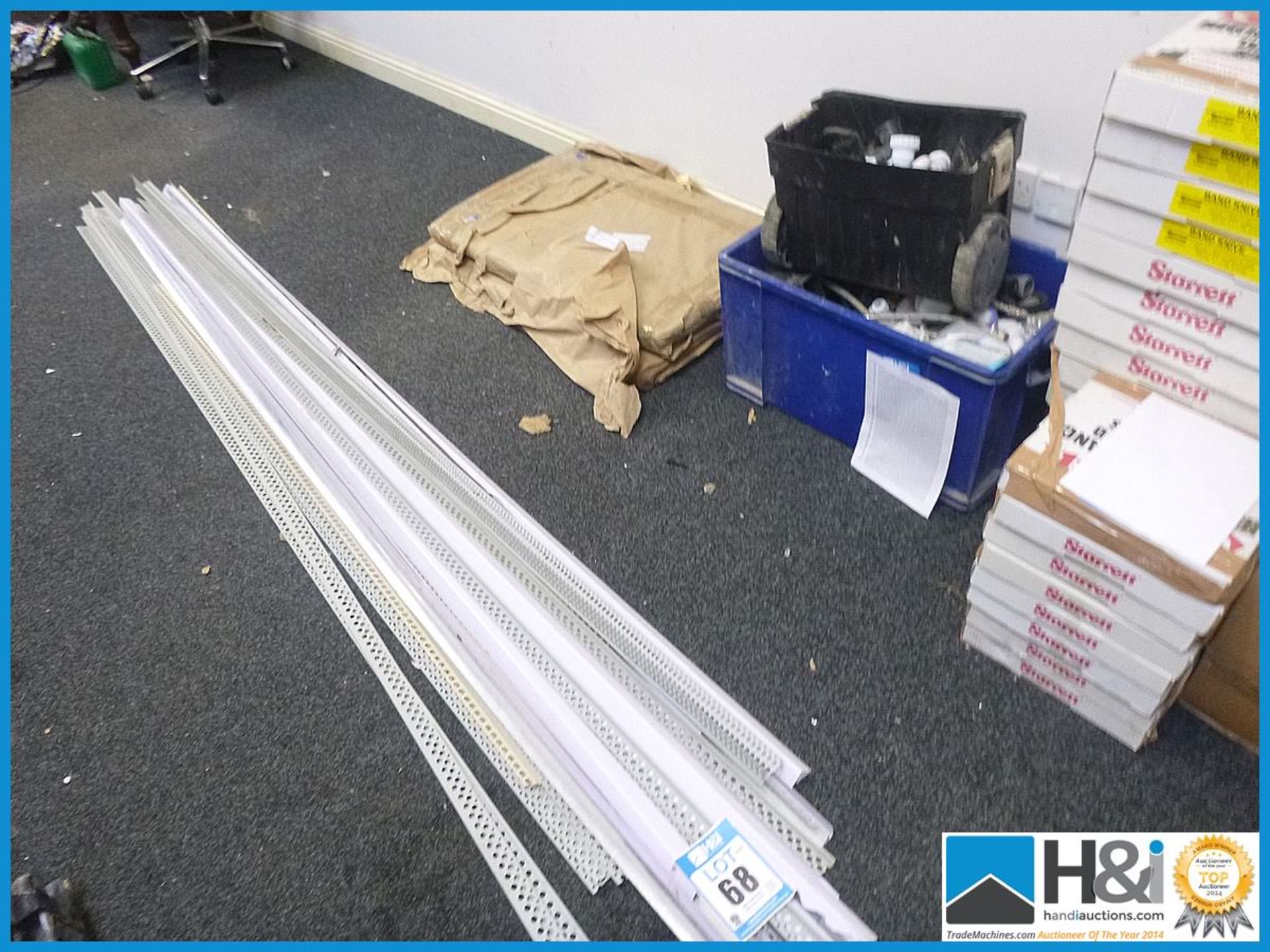 Good quantity of plastic edging strips, appear unused. Appraisal: Viewing Essential Serial No: NA - Image 2 of 3