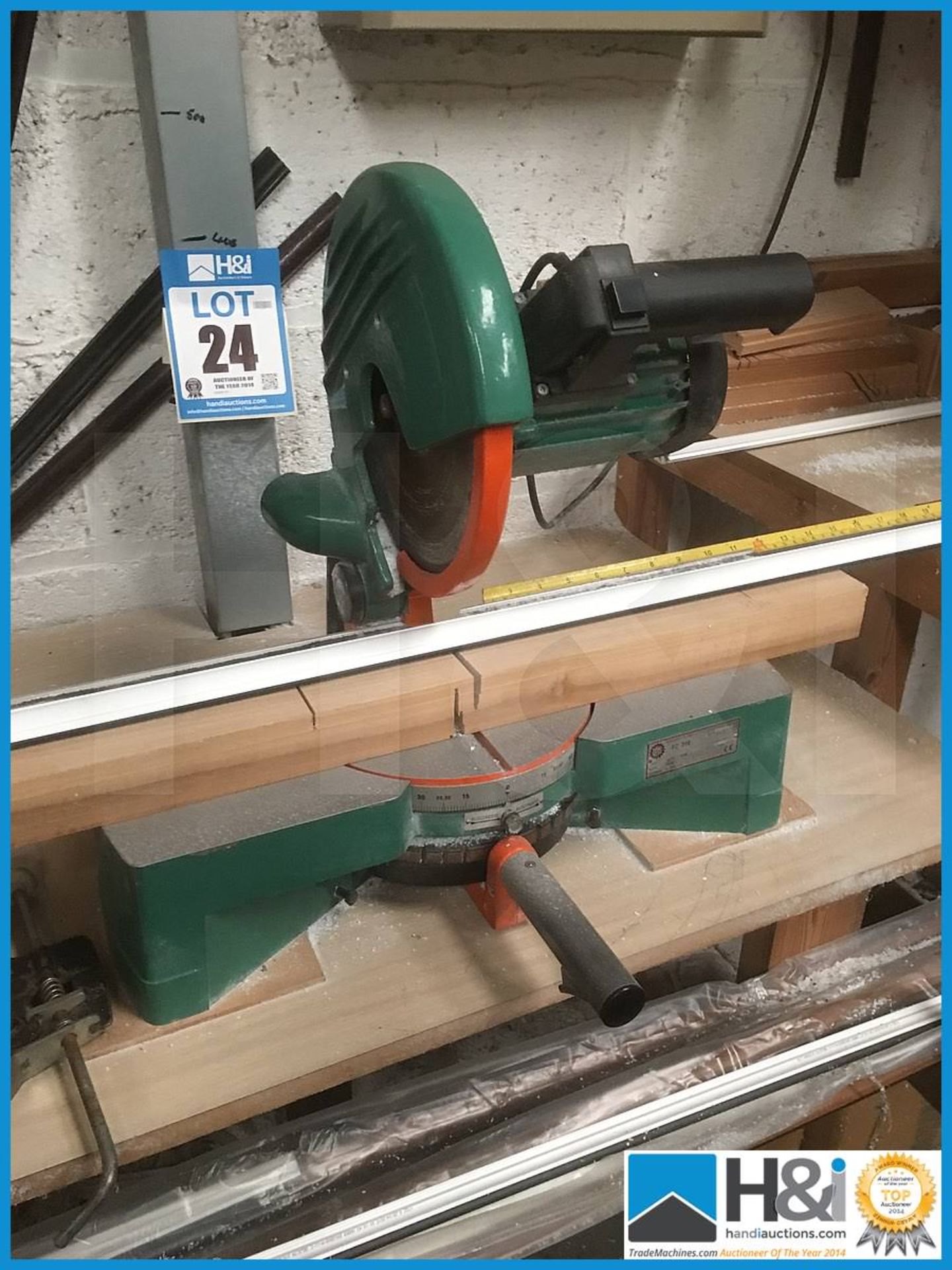 DMS single phase chop saw made by DMS f250 NOTES: Please see the T&Cs & Important Info tab above for - Bild 2 aus 4