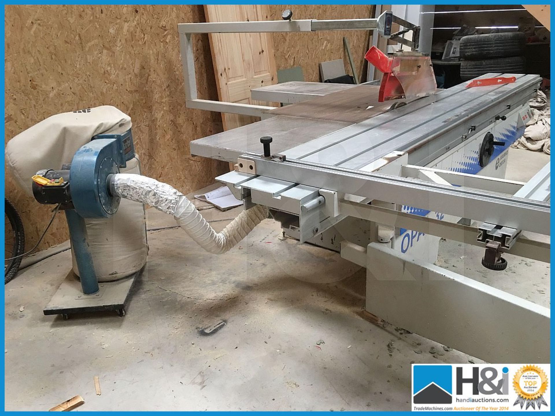 Egurko Ortza 3200mm panel saw with scribe, electric braking, digital and powered rise and fall, - Image 3 of 10