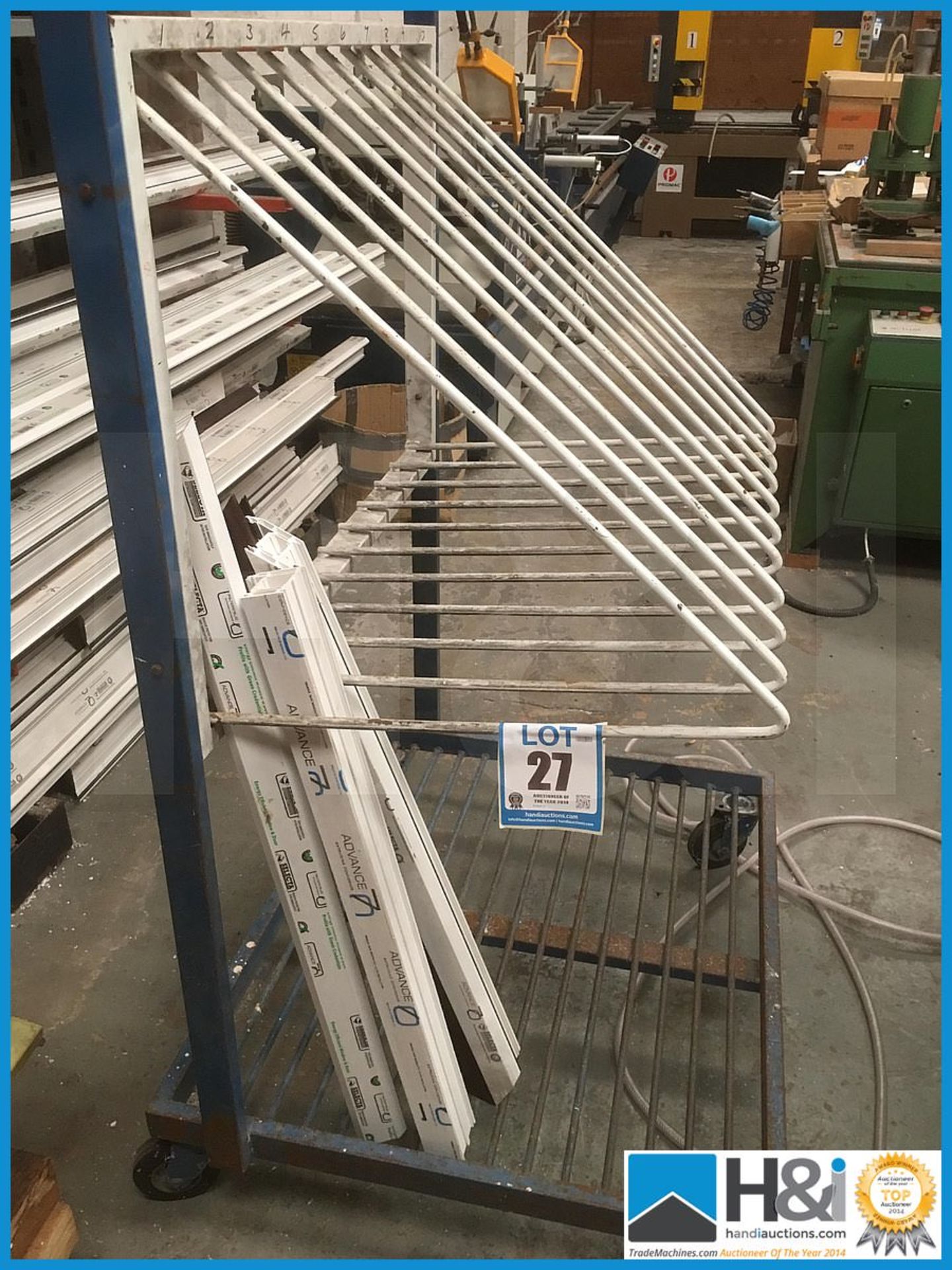 Free standing postable stock rack. NOTES: Please see the T&Cs & Important Info tab above for - Image 4 of 4