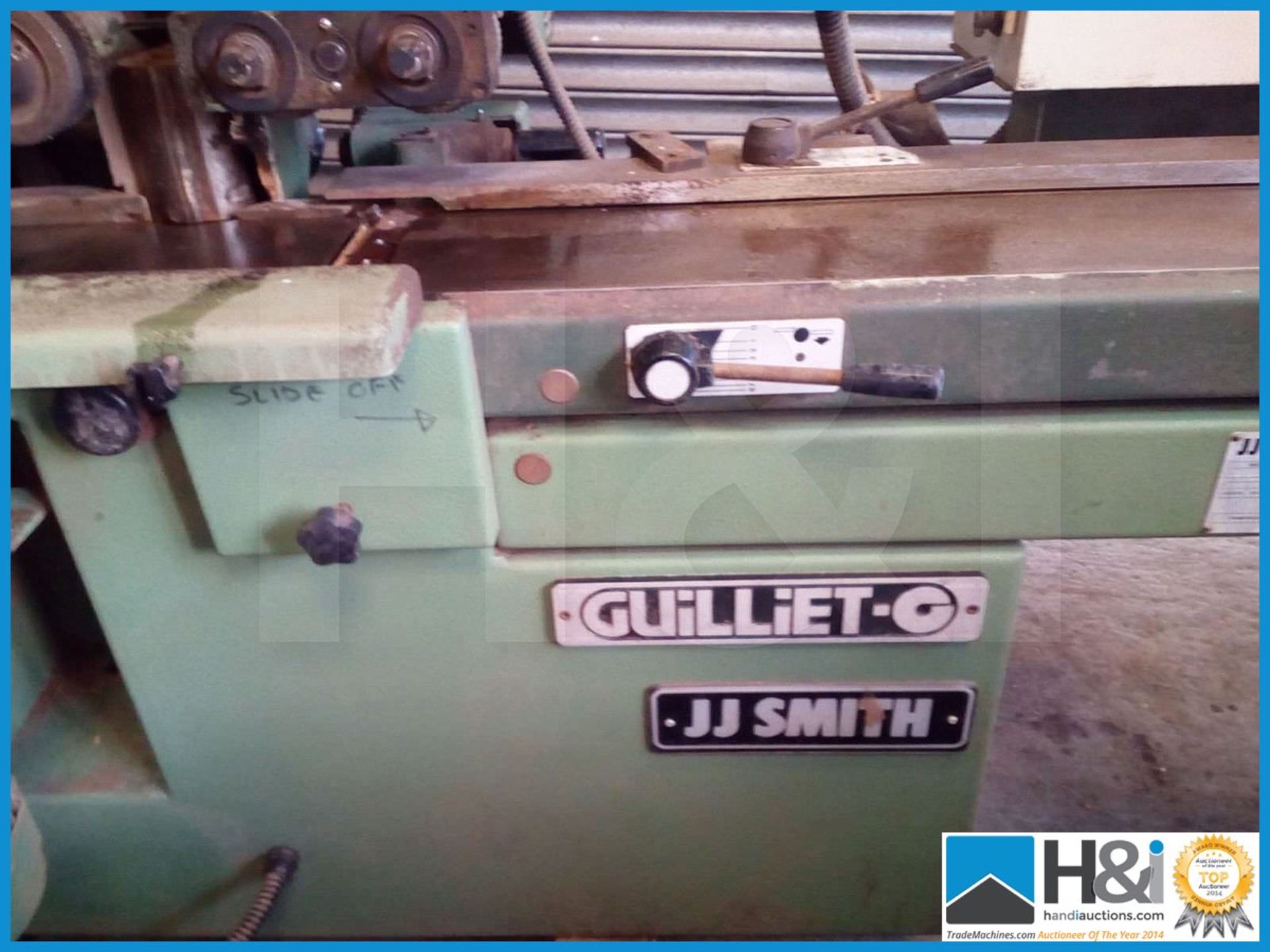 Guilliet 4 head planer moulder NOTES: Please see the T&Cs & Important Info tab above for contact, - Image 3 of 10