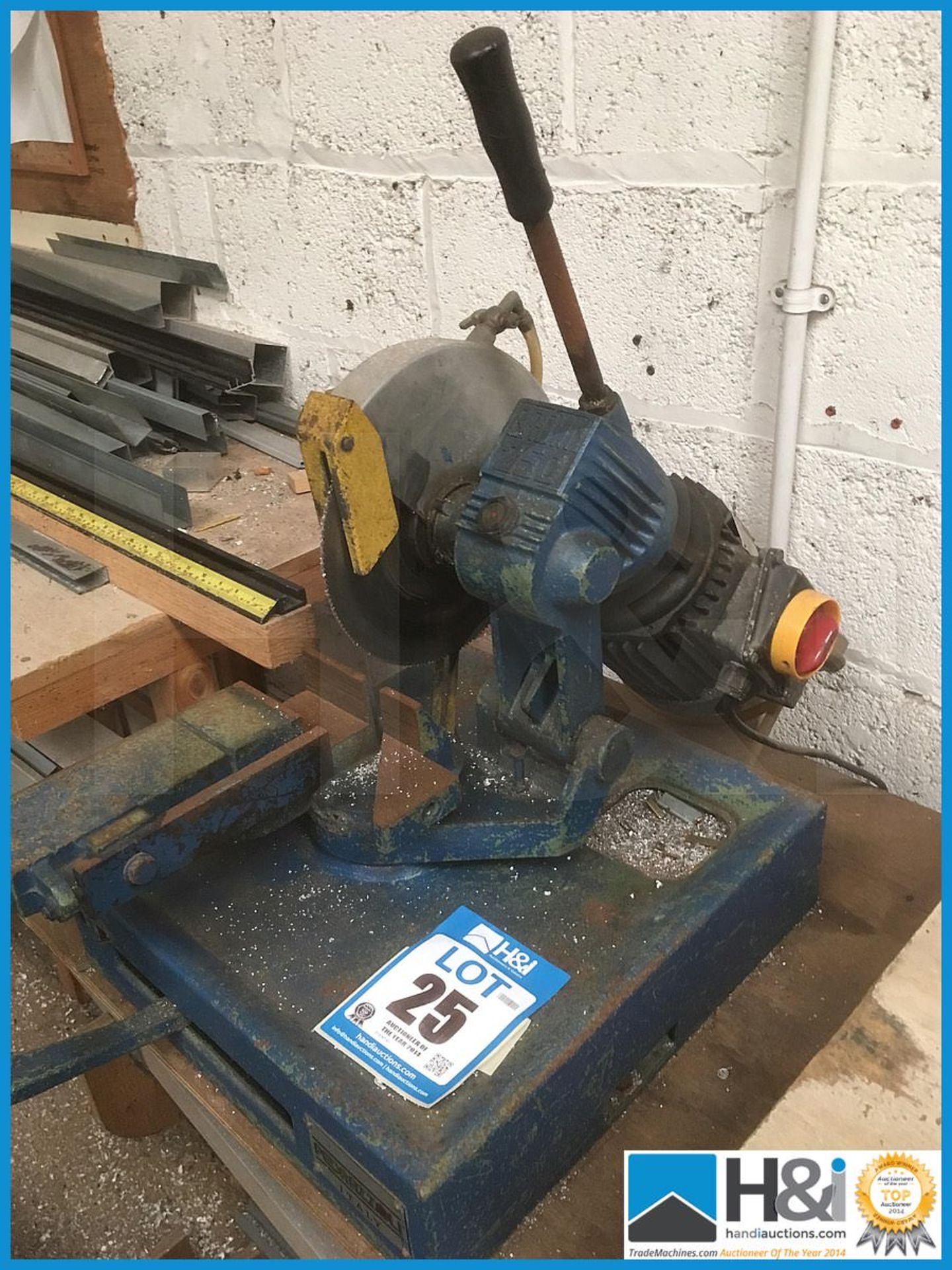 Brown 250 single phase cold saw NOTES: Please see the T&Cs & Important Info tab above for contact,