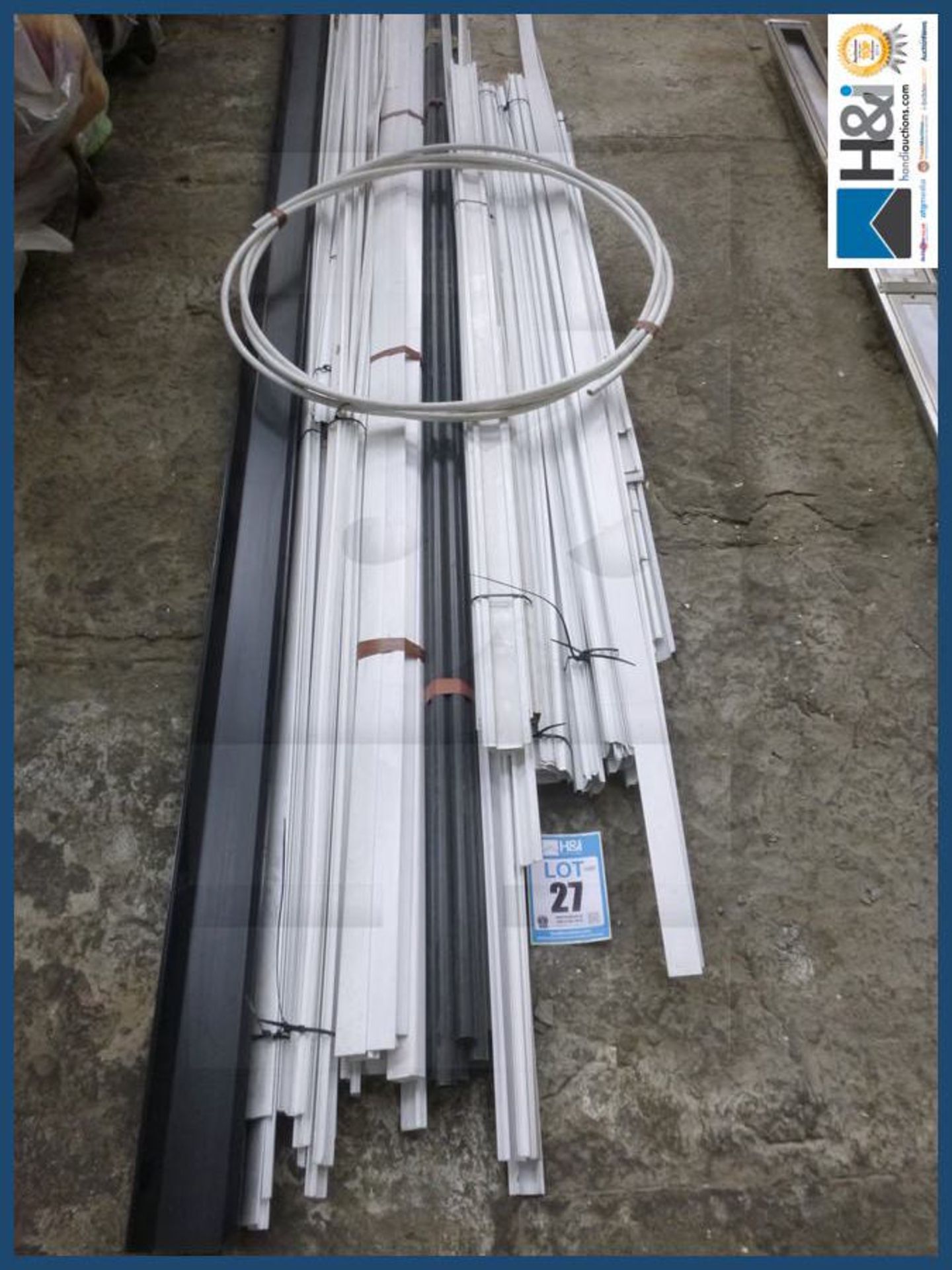 Job lot of upvc conduit and trunking . Appraisal: Used, good. Viewing essential Serial No: NA - Image 2 of 2