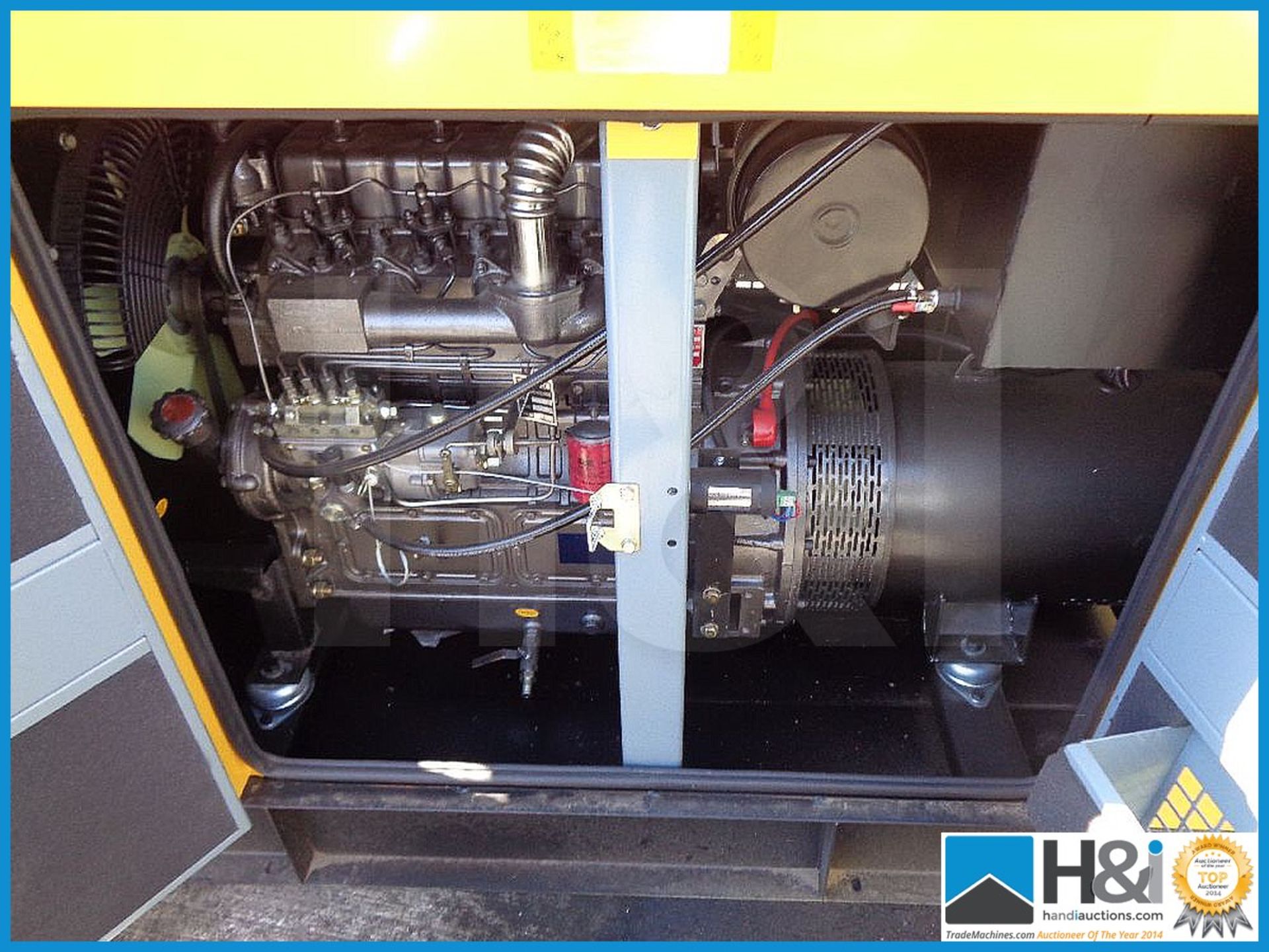 Brand new, unused Kawakenki 60KvA silent generator. No oil or water and ready for transportation. - Image 5 of 6