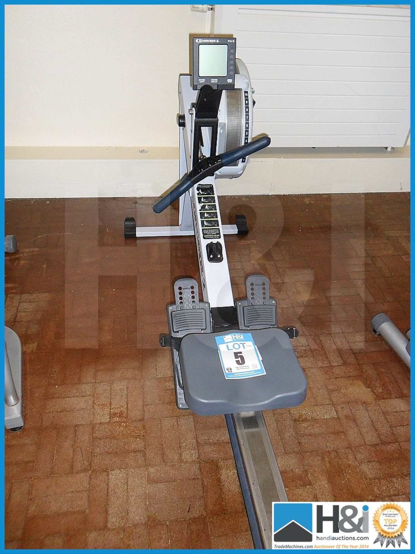 Concept 2 rowing machine with digital readout. Presented in excellent condition condition