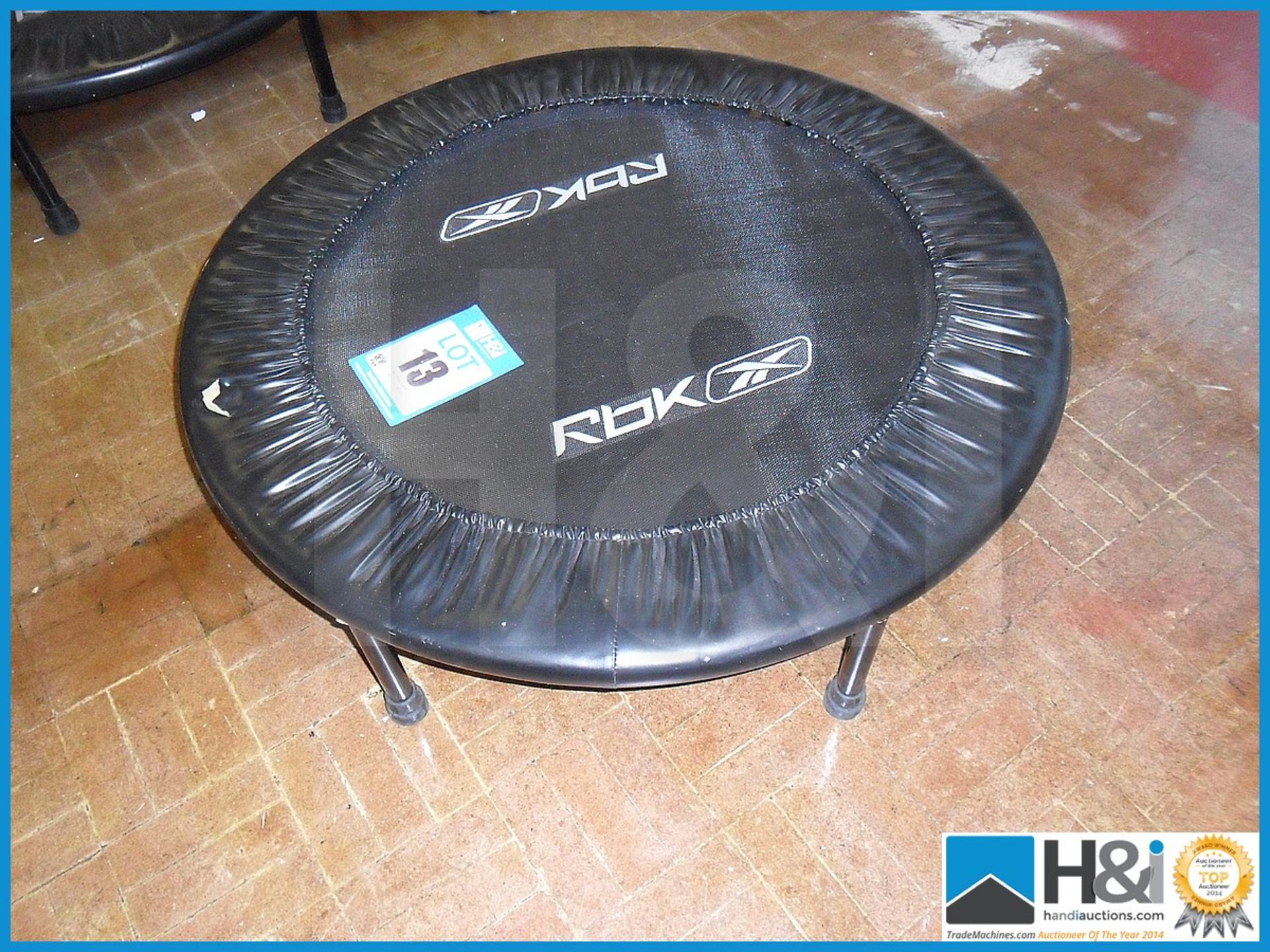 Rbk mini gym trampoline in excellent condition - Image 2 of 2