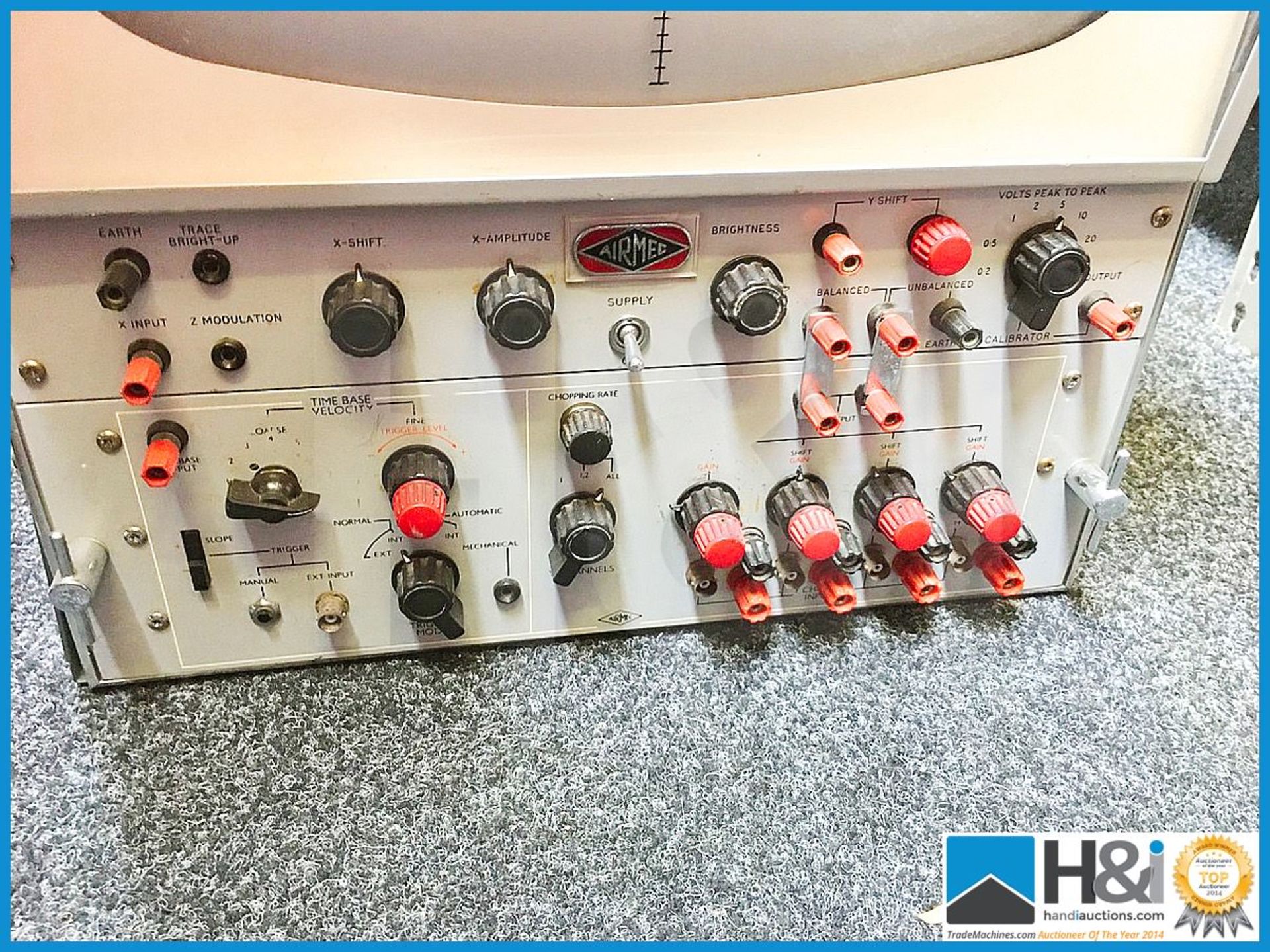 Airmec oscilloscope unit Type 383 - Image 2 of 3