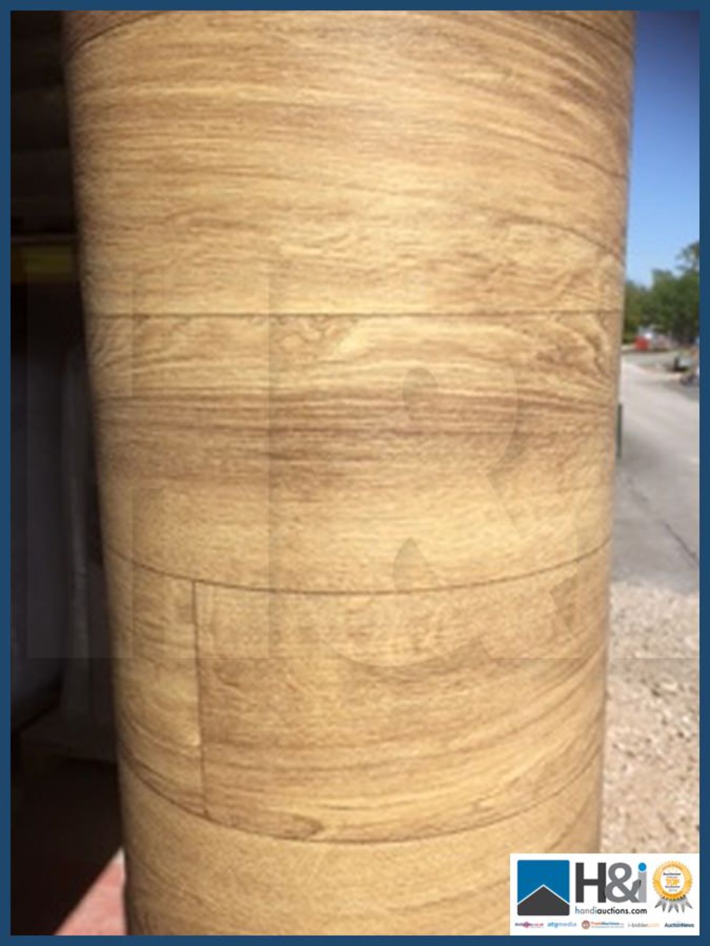 Altro Wood Safety colour Rustic Oak 20x2m total 40m2 per roll/lot RRP Â£1,200 per roll. NOTES: