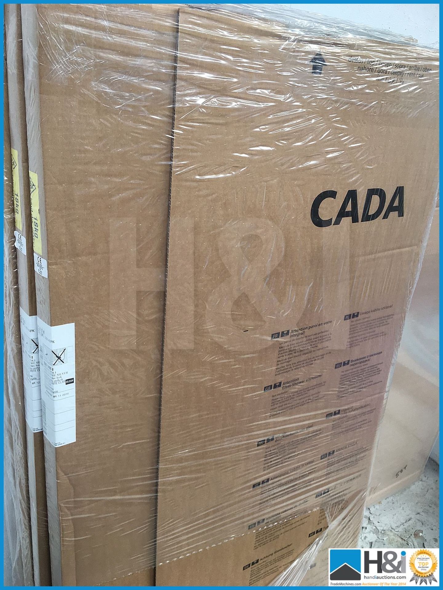 Kermi Cada 800x1400 bath screen. Unused and boxed. Suggested manufacturers selling price GBP 249 - Image 3 of 4