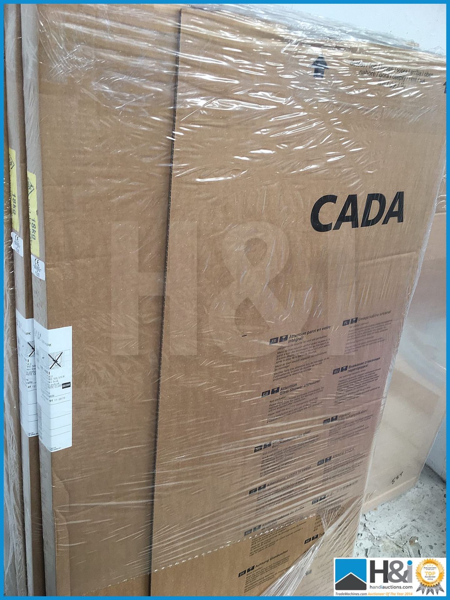 Kermi Cada 800x1400 bath screen. Unused and boxed. Suggested manufacturers selling price GBP 249 - Image 4 of 4