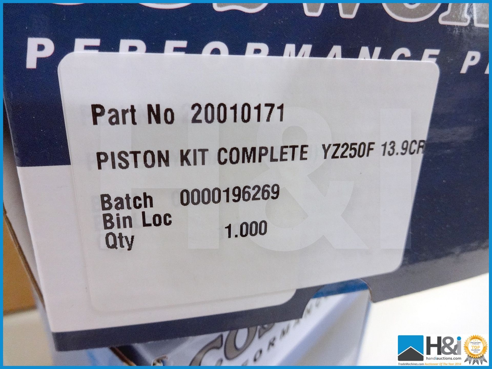 30 off Yamaha YZ250F 13.9:1 compression. New and boxed. Suggested manufacturers selling price GBP 20 - Bild 6 aus 6