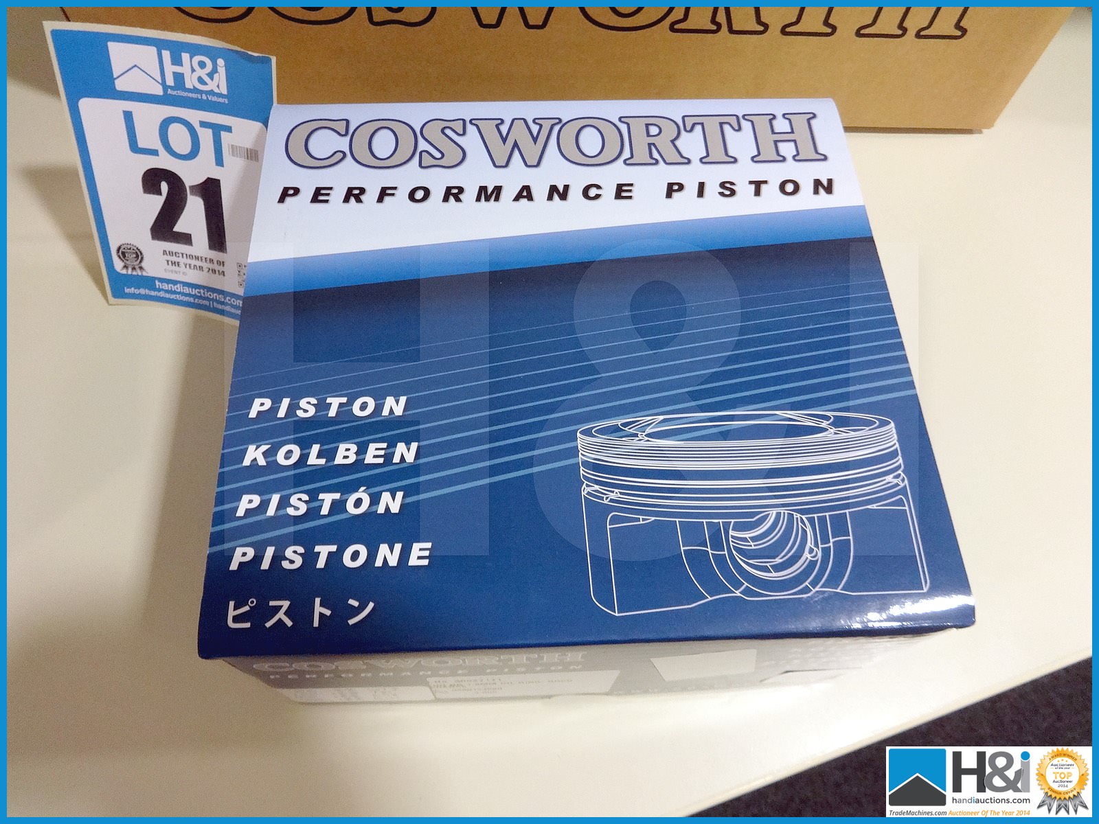 15 off pistons similar to Cosworth XG. MC: 20027171 CILN: 113 - Image 3 of 5