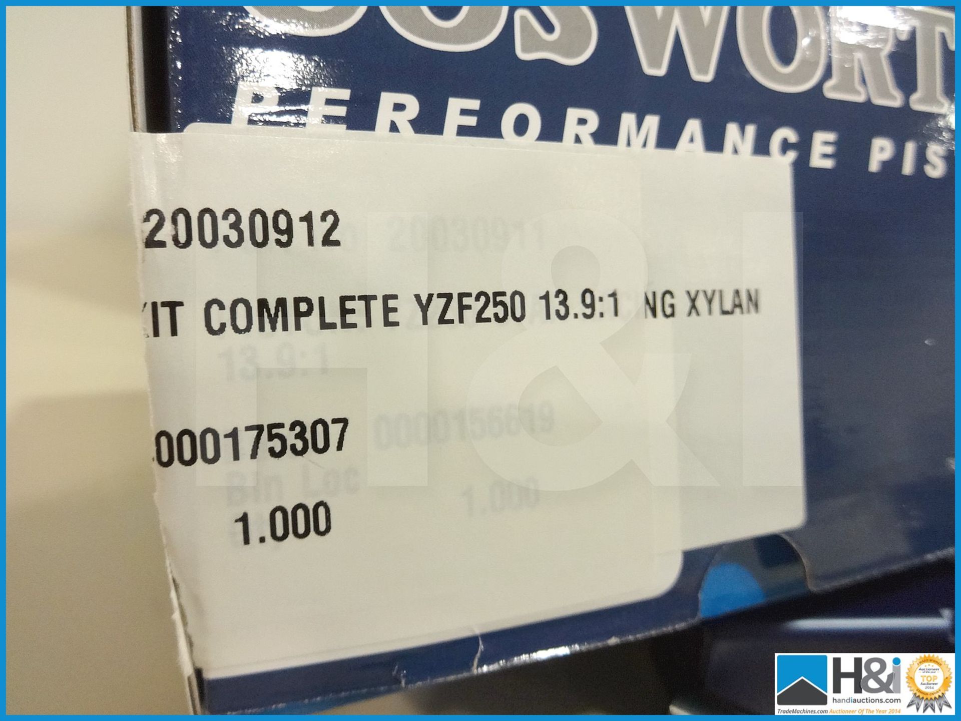 15 off Yamaha YZF250 piston kits. 13.9:1 compression. Brand new and boxed. MC: 20030912 CILN: 80 - Image 5 of 5