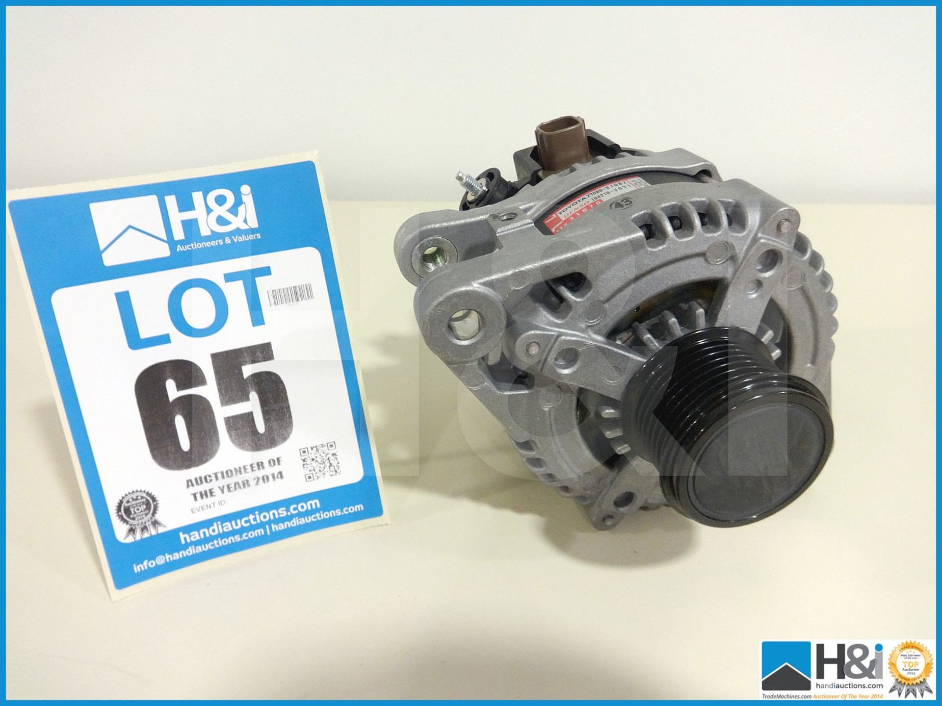 Alternator to suit V6 Lotus Evora engine. Brand new and unused. MC: N/A CILN: N/A