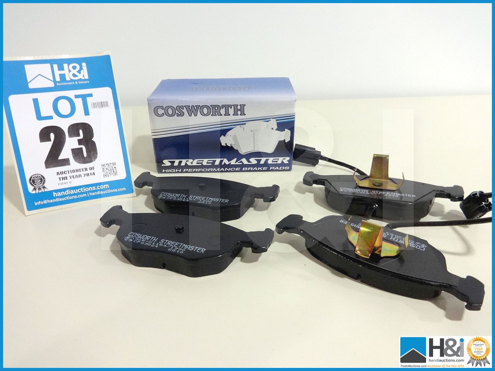 10 off Escort Cosworth 4WD 92-95 front brake pads. New and boxed. MC: CFS3024 CILN: 14