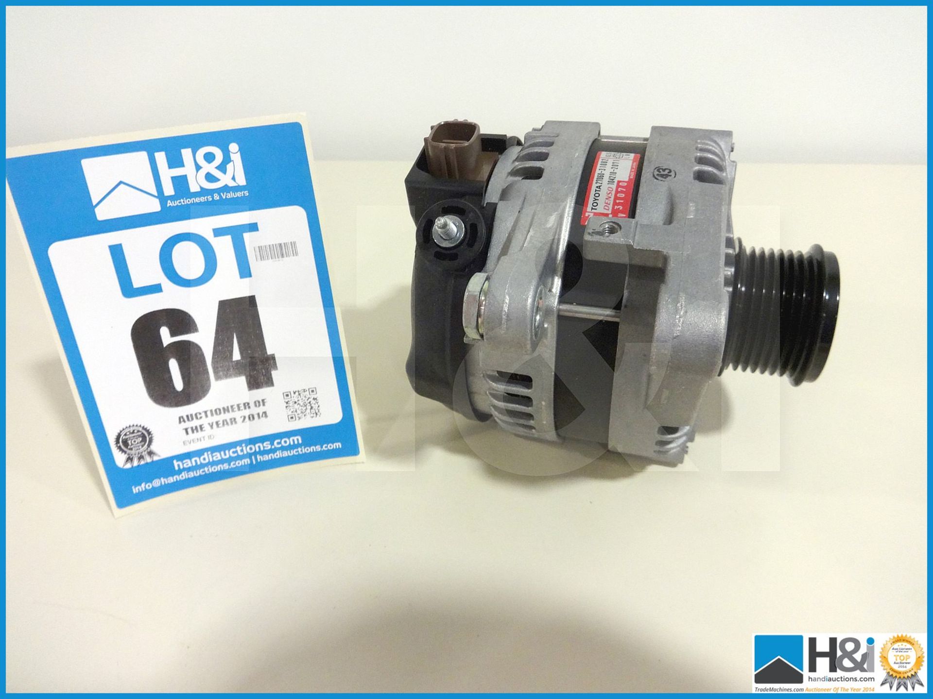 Alternator to suit V6 Lotus Evora engine. Brand new and unused. MC: N/A CILN: N/A - Image 2 of 2
