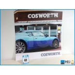 Large format Cosworth promo artwork approx 2.5ft x 2.5ft x 3mm thick Lotus Evora. Never made availab