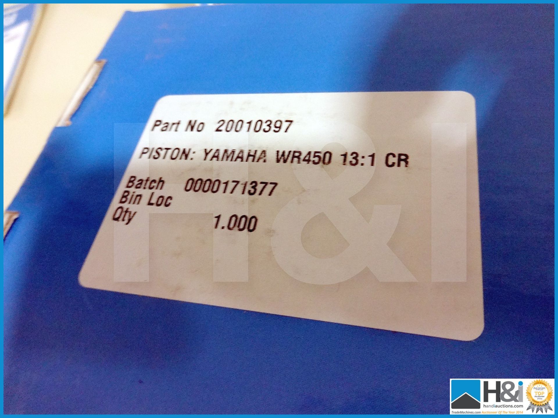 12 off Yamaha WR450 piston kits. 13.0:1 compression. Brand new and boxed. MC: 20010587 CILN: 78 / 83 - Image 4 of 4