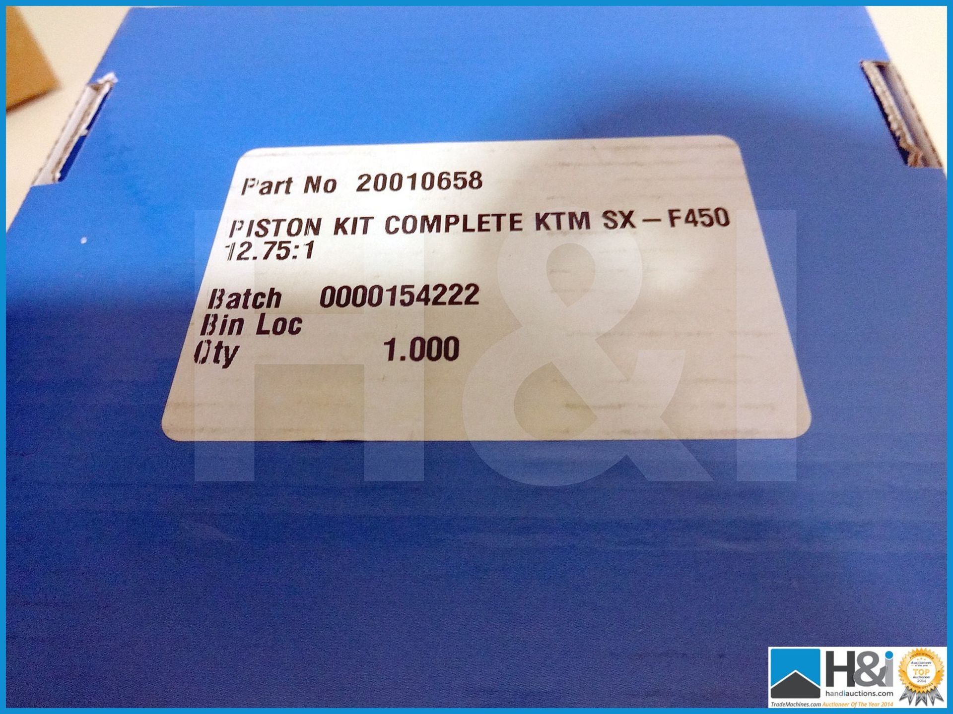 25 off KTM SX-F 450 piston kits (Motorcross) 12.75:1 compression. Brand new and boxed. Suggested man - Bild 7 aus 7