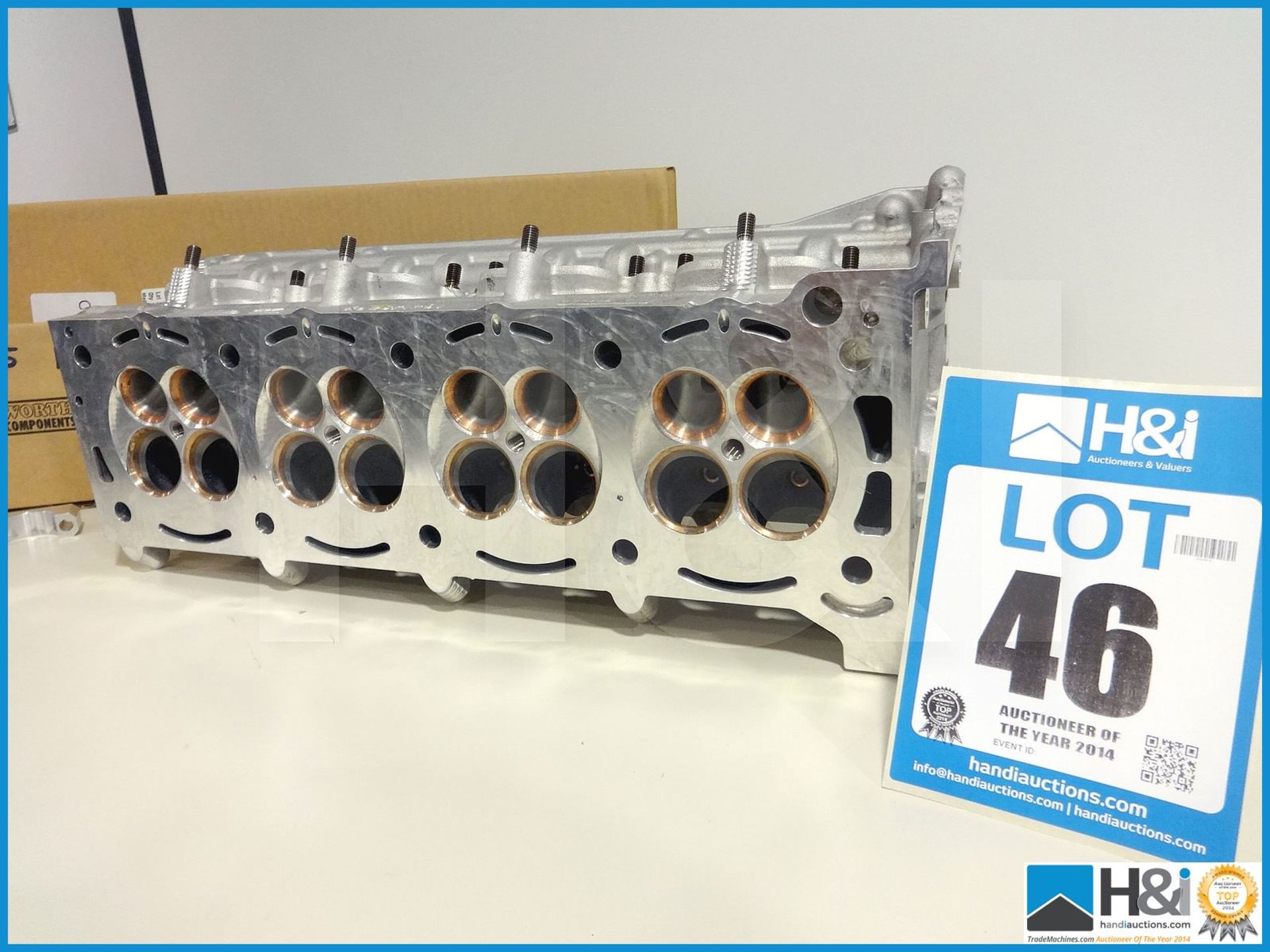 1 off Cosworth XG LH cylinder head assembly - shallow. Valued at over GBP 10,000. MC: XG8639 CILN: 1