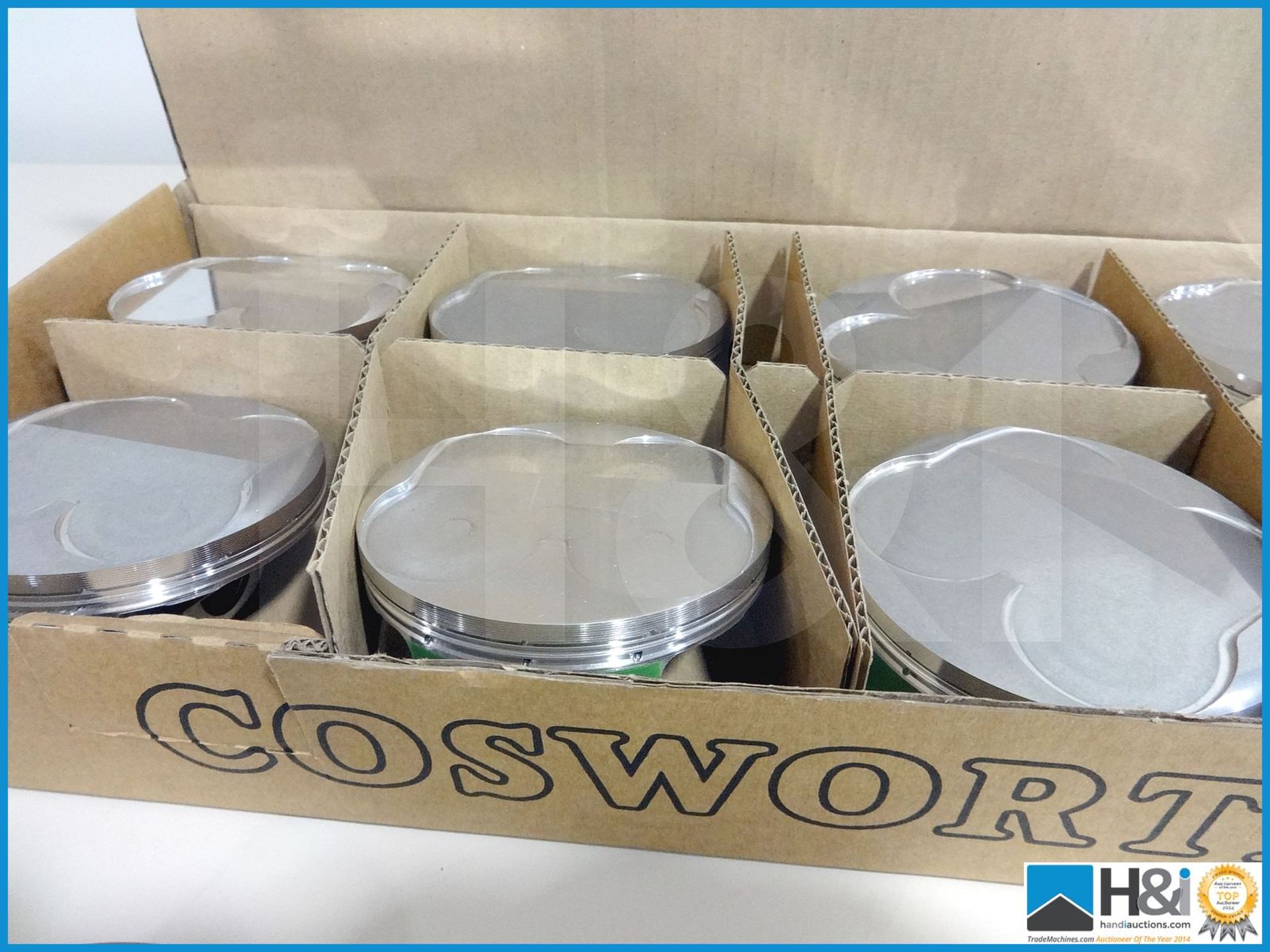 Set of 8 off Cosworth XG 3.0L pistons. Brand new and unsued. RRP GBP 1,600. MC: XG2537 CILN: 110 - Image 2 of 3