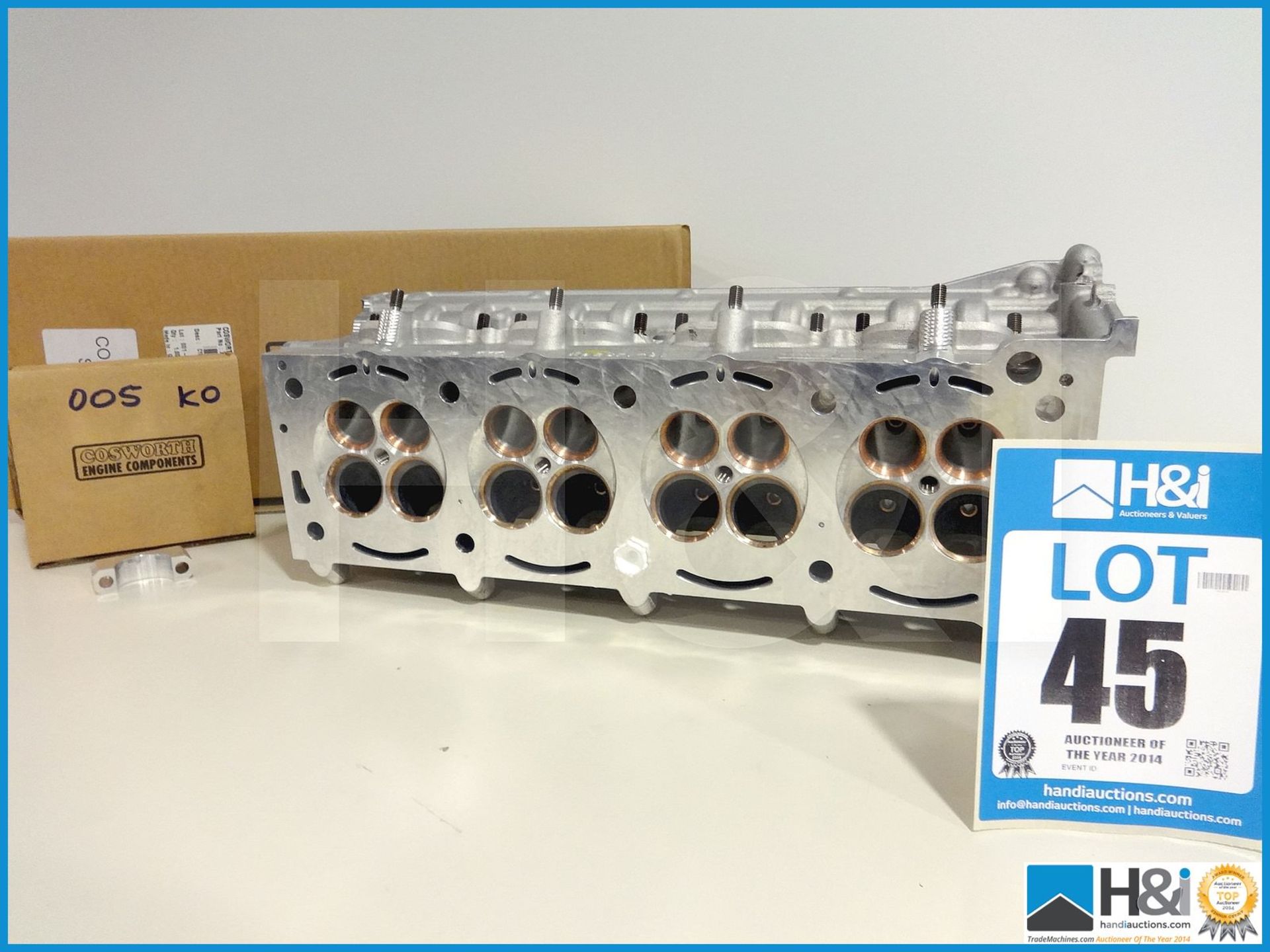 1 off Cosworth XG LH cylinder head assembly - shallow. Valued at over GBP 10,000. MC: XG8639 CILN: 1