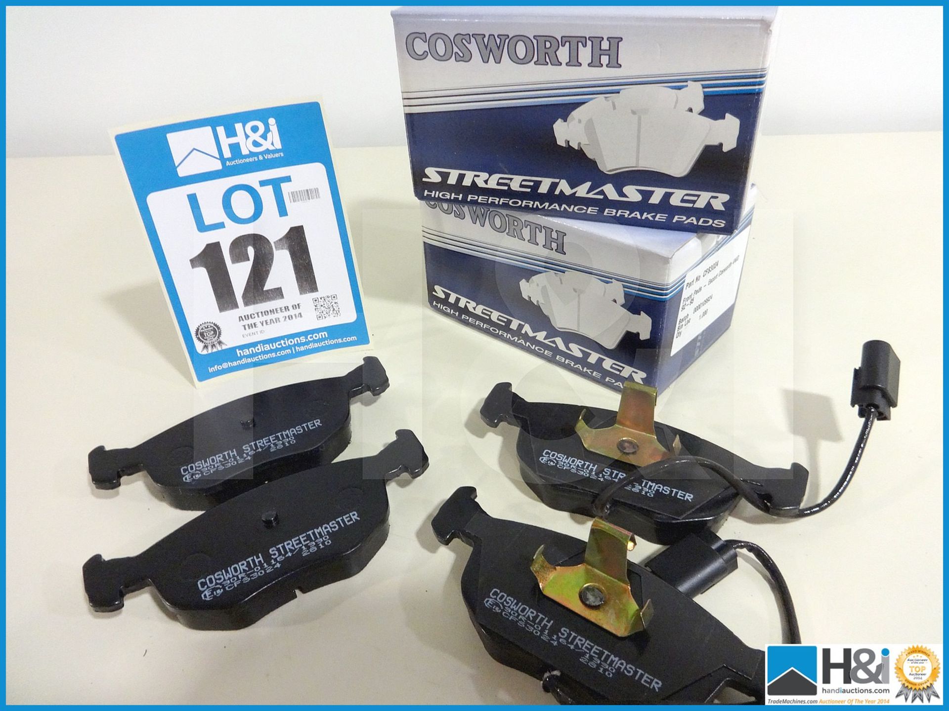 4 off Escort Cosworth 4WD 92-95 front brake pads. New and boxed. MC: CFS3024 CILN: 14