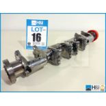 Cosworth CA Formula one crankshaft 2010-2013. Bolt on tungsten counterweights. Approx valued at GBP