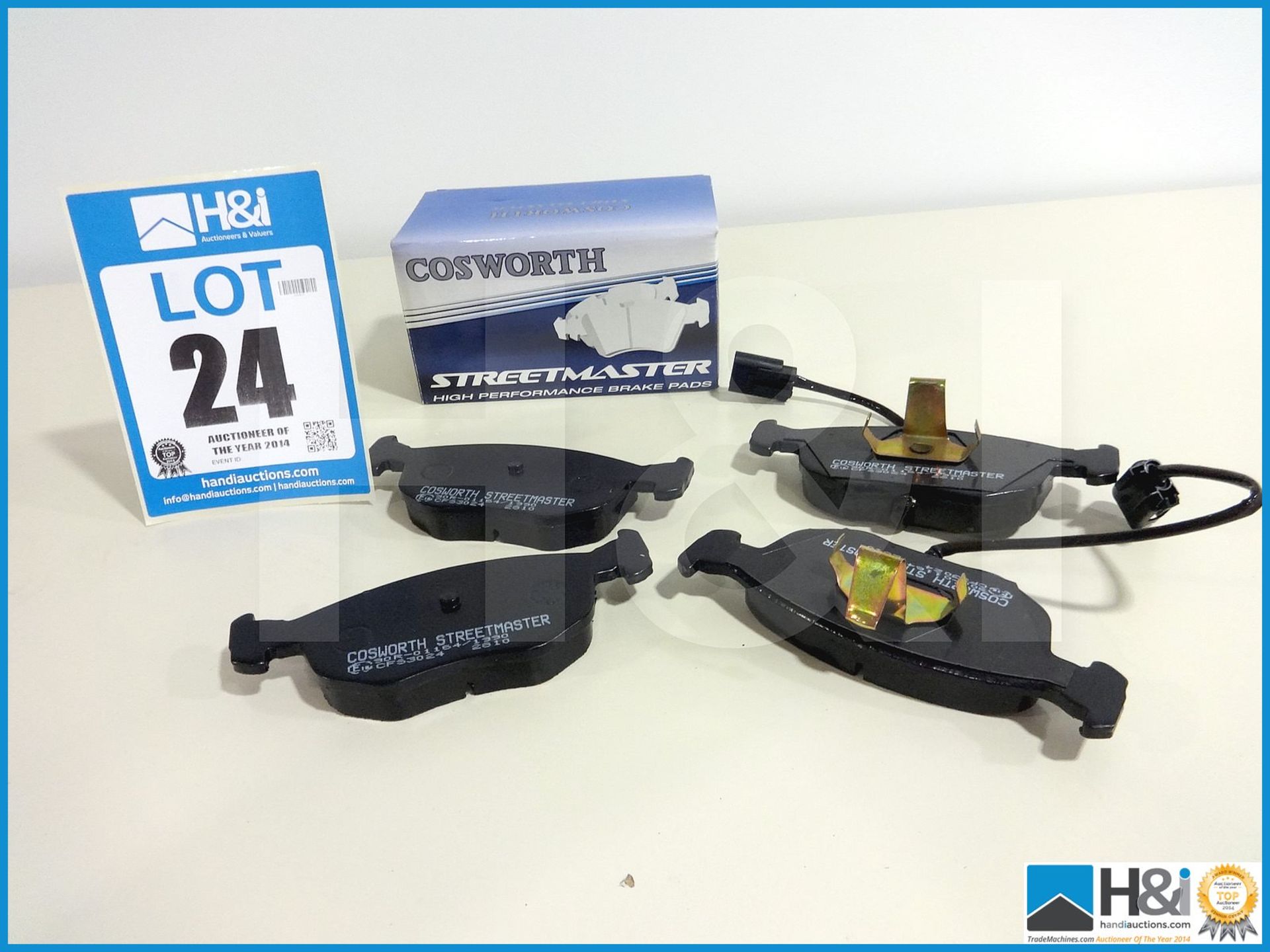 10 off Escort Cosworth 4WD 92-95 front brake pads. New and boxed. MC: CFS3024 CILN: 14