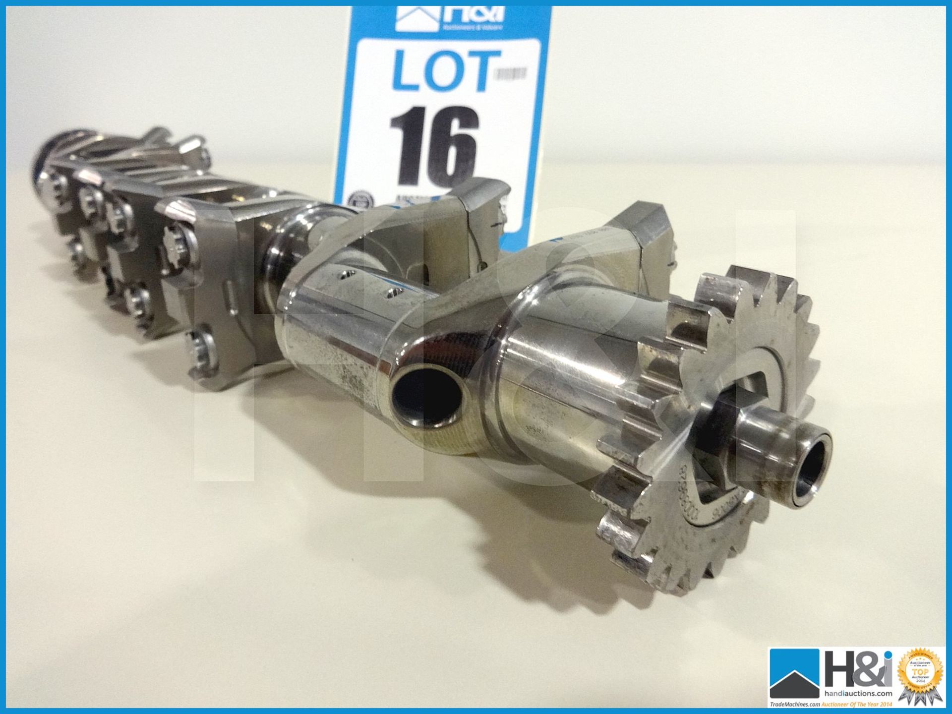 Cosworth CA Formula one crankshaft 2010-2013. Bolt on tungsten counterweights. Approx valued at GBP - Image 4 of 5