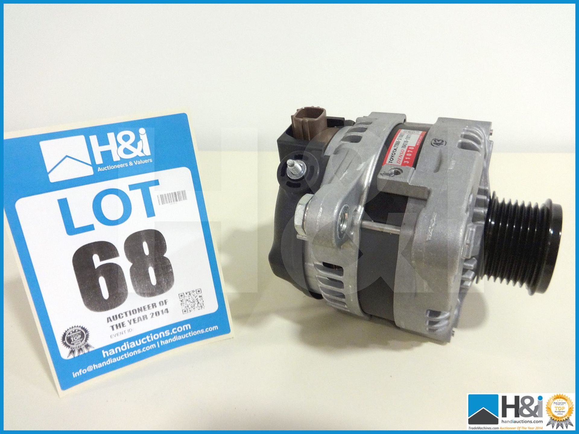 Alternator to suit V6 Lotus Evora engine. Brand new and unused. MC: N/A CILN: N/A - Image 2 of 2