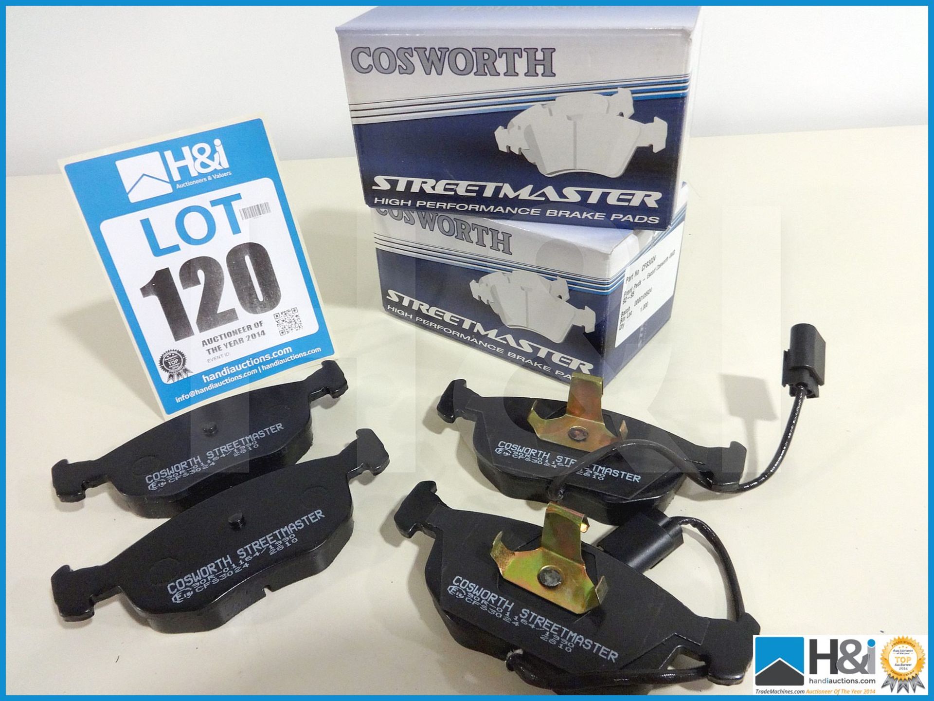 10 off Escort Cosworth 4WD 92-95 front brake pads. New and boxed. MC: CFS3024 CILN: 14