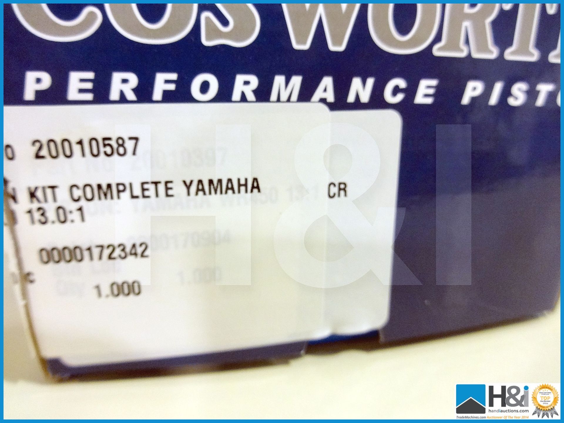 18 off Yamaha WR450 piston kits. 13.0:1 compression. Brand new and boxed. Suggested manufacturers se - Image 5 of 5