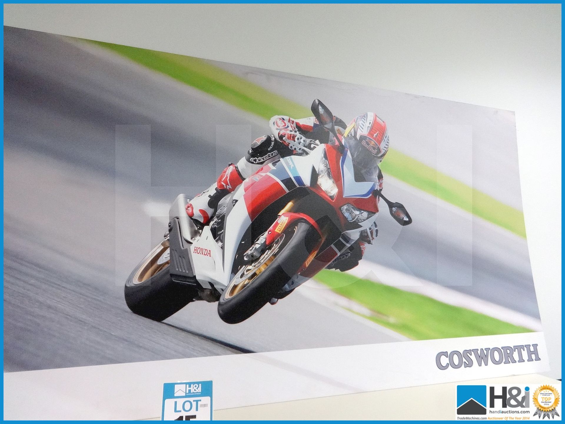 Large print of motorcycle branded Cosworth promo artwork. Never made available to the public before, - Bild 4 aus 4