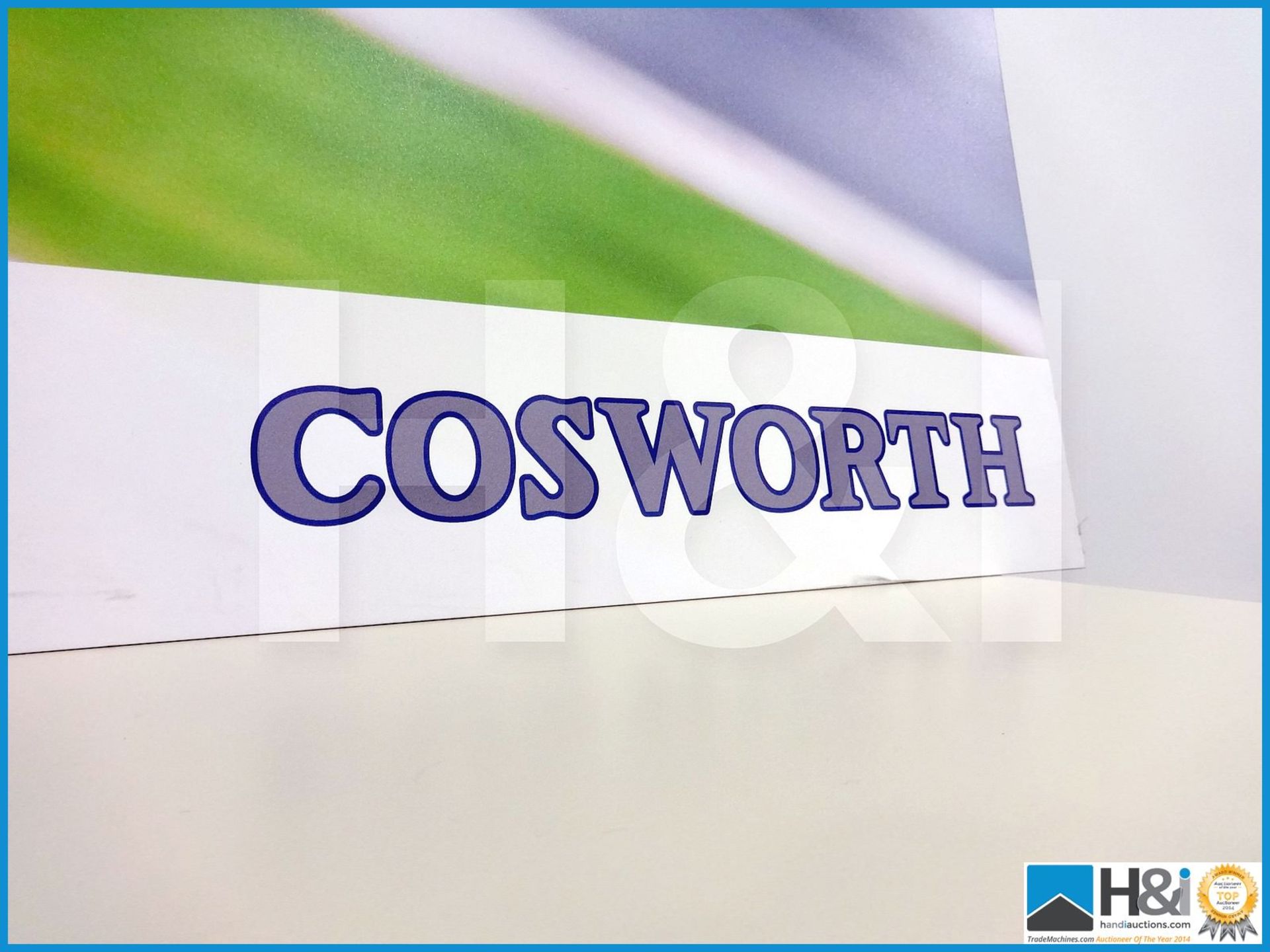 Large print of motorcycle branded Cosworth promo artwork. Never made available to the public before, - Bild 3 aus 4