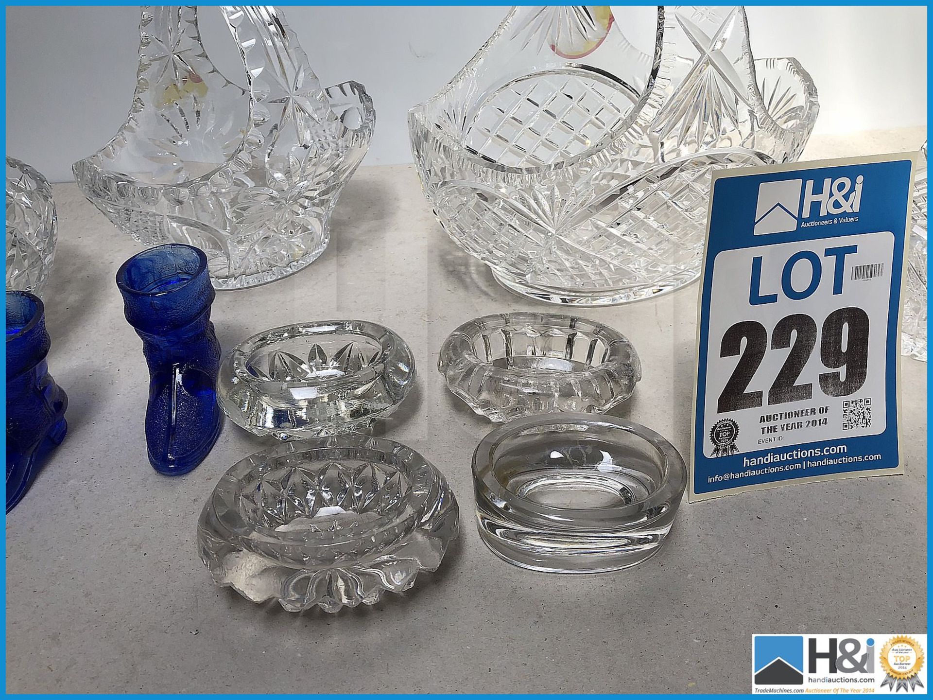 Lot of various cut glassware. - Image 3 of 5