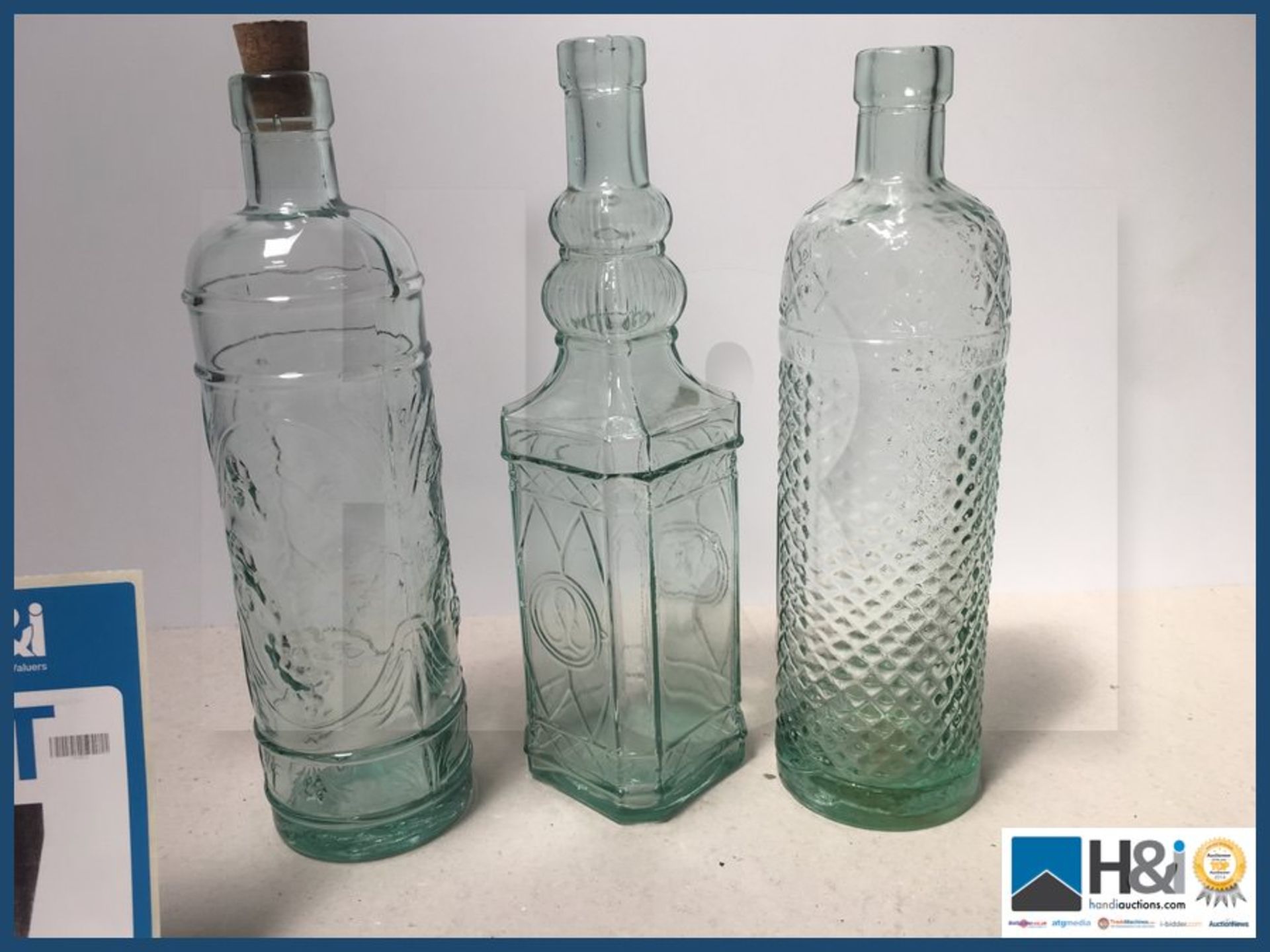 Three vintage decorative bottles. - Image 2 of 2