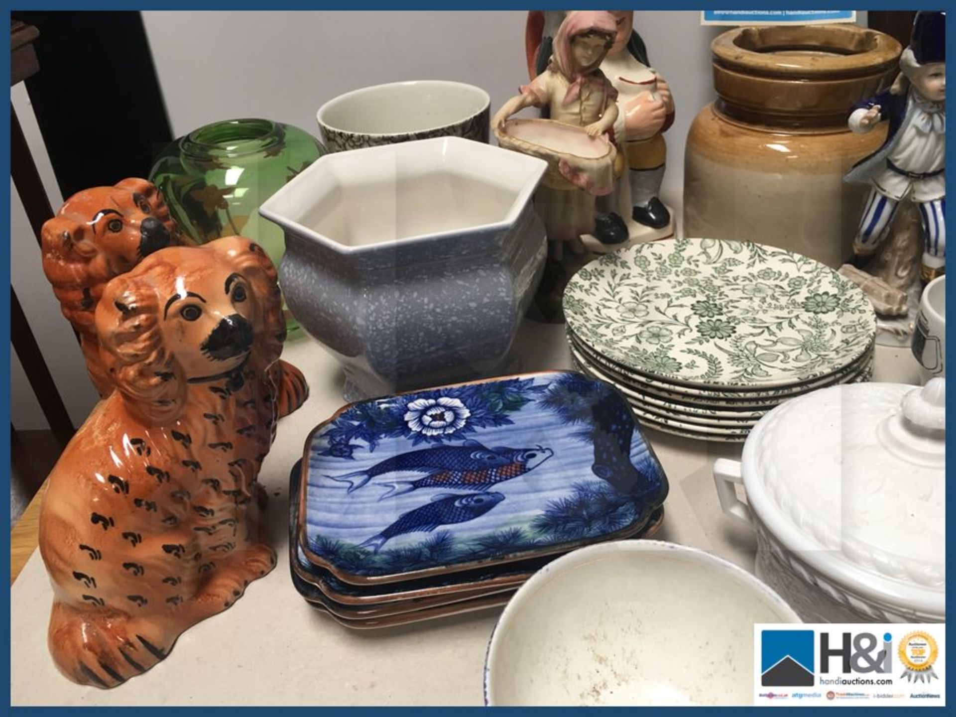 Large lot of mixed pottery etc. - Image 2 of 10