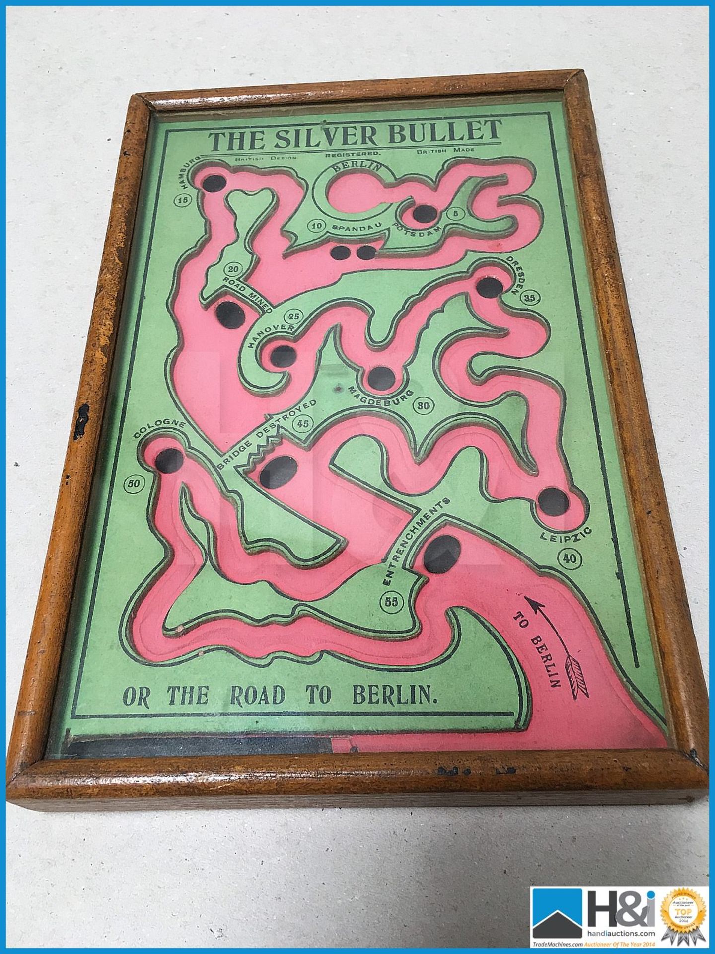 WW1 'Silver Bullet' game in fine condition. - Image 3 of 3