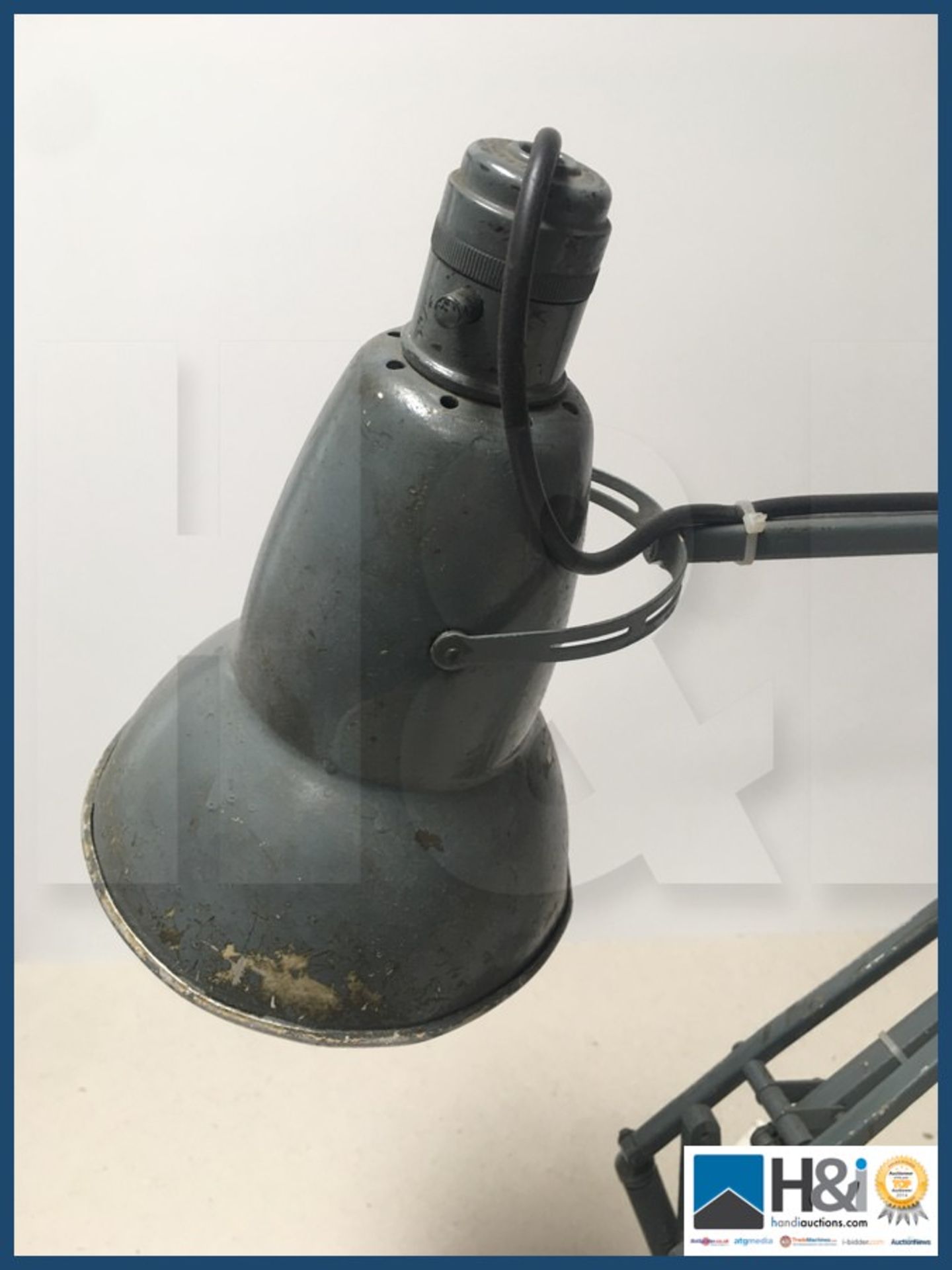 Herbert Terry anglepoise lamp needs restoration. - Image 3 of 4