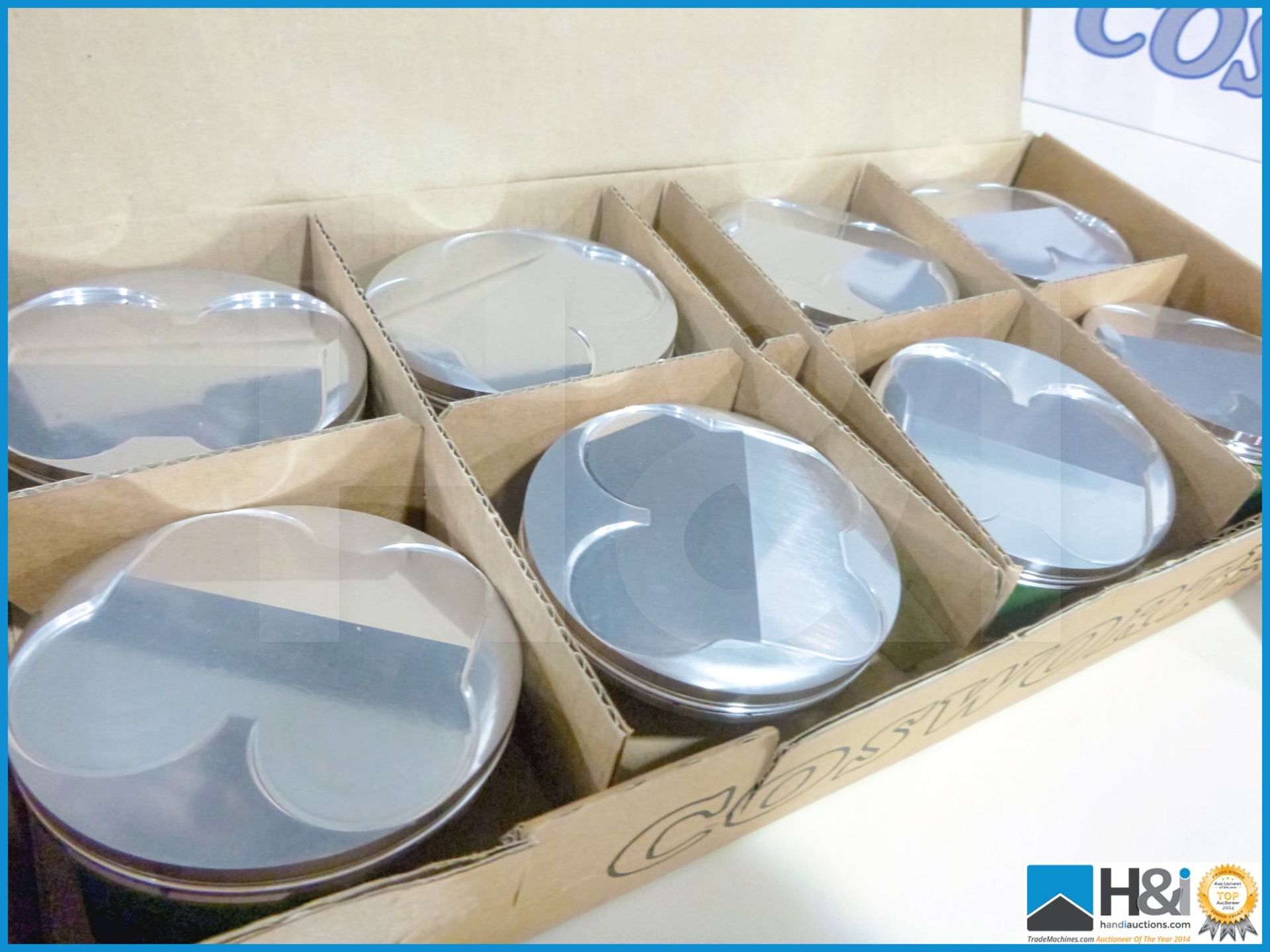 Set of 8 off Cosworth XG Low Drag pistons. Appx lot value over GBP 3,000 -- MC:XG3005 CILN:27 - Image 3 of 5