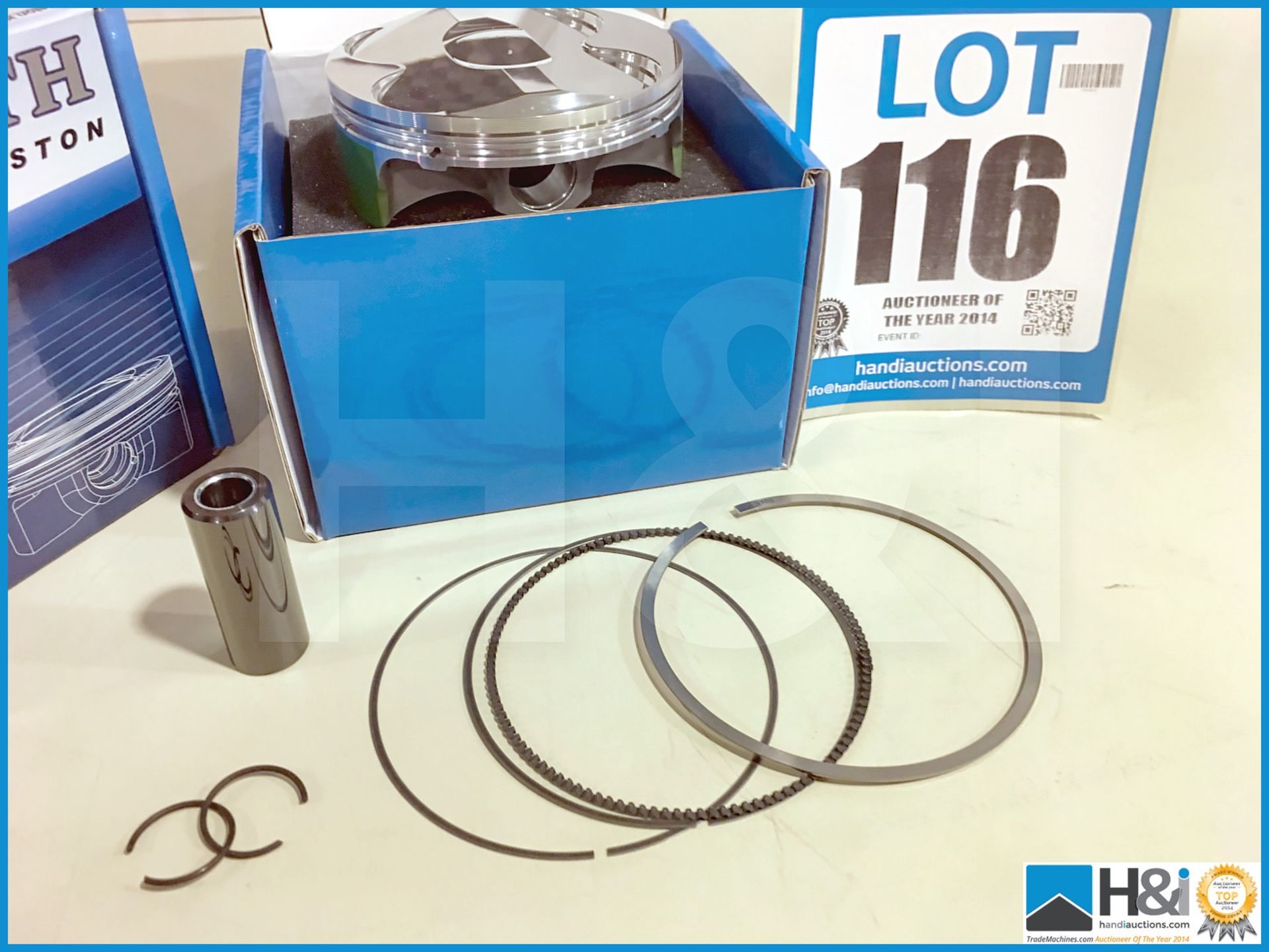 10 off PISTON KIT: KAWASAKI KX450 13.5:1 2010 -- MC:20018592 CILN:100 - Image 2 of 4