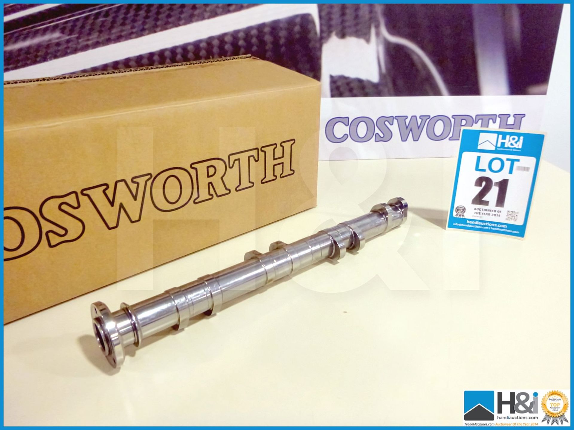 10 off Cosworth LH exhaust camshafts XG4 1-5. Appx lot value over GBP 10,000 -- MC:XG0044 CILN:20