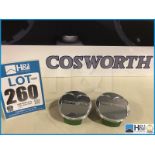 2 off Cosworth XG Indycar pistons -- MC:N/A CILN:N/A