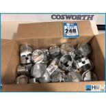 25 off Cosworth development pistons including Aston Martin and others -- MC:N/A CILN:N/A