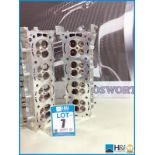 1 off XG8608 LH and XG8607 RH Cosworth Diverge cylinder head assemblies -- MC:XG8608 XG8607 CILN:25-