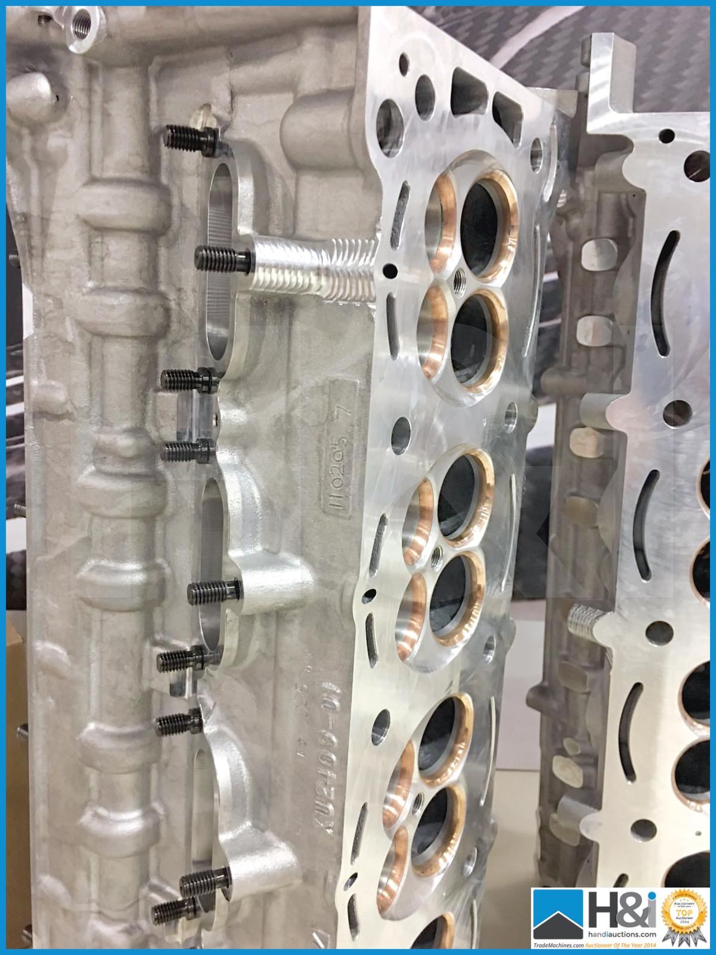 1 off XG8608 LH and XG8607 RH Cosworth Diverge cylinder head assemblies -- MC:XG8608 XG8607 CILN:25- - Image 3 of 7